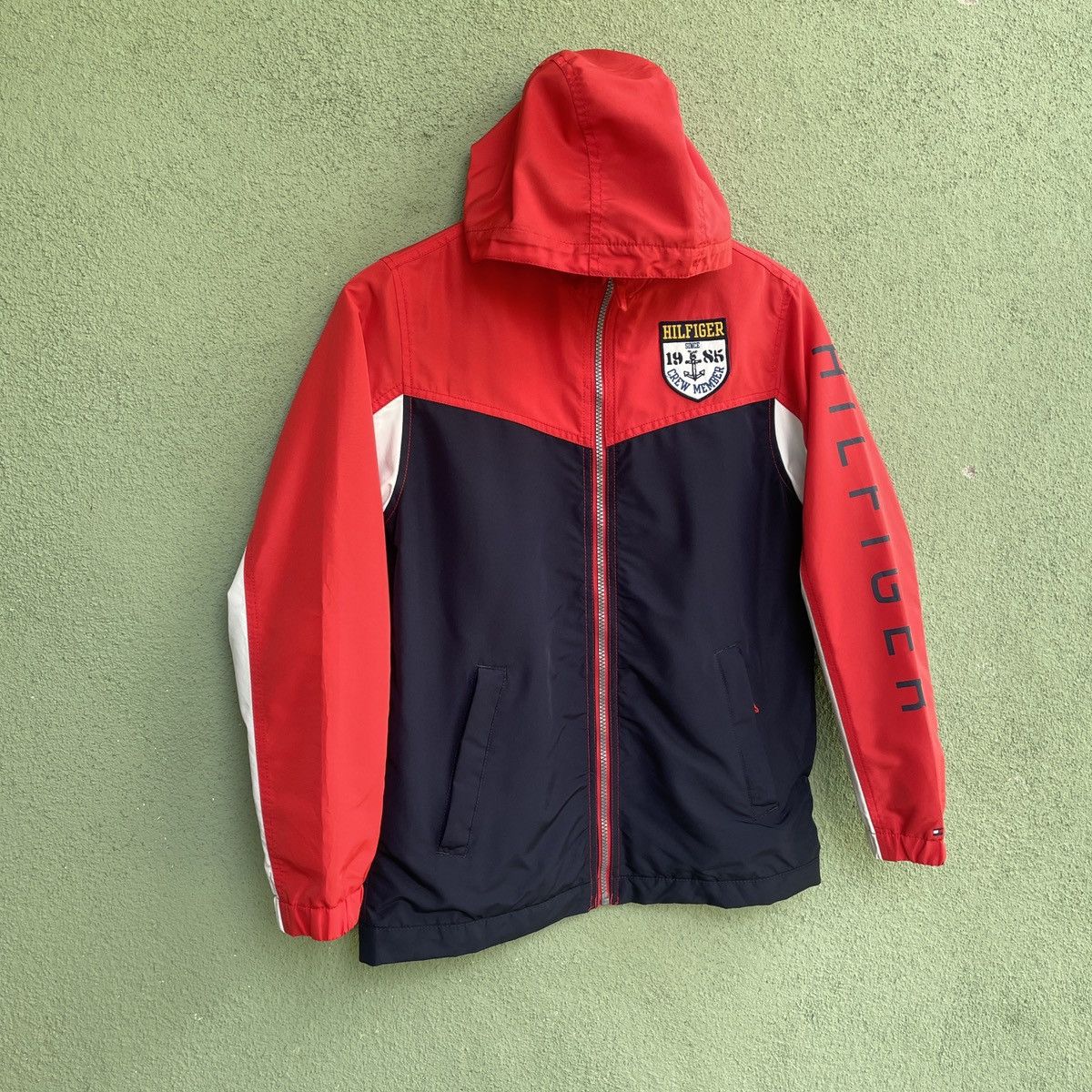 Tommy Hilfiger Vintage Tommy Hilfiger Zipper Ups Hooded Jacket Size US S / EU 44-46 / 1 - 2 Thumbnail