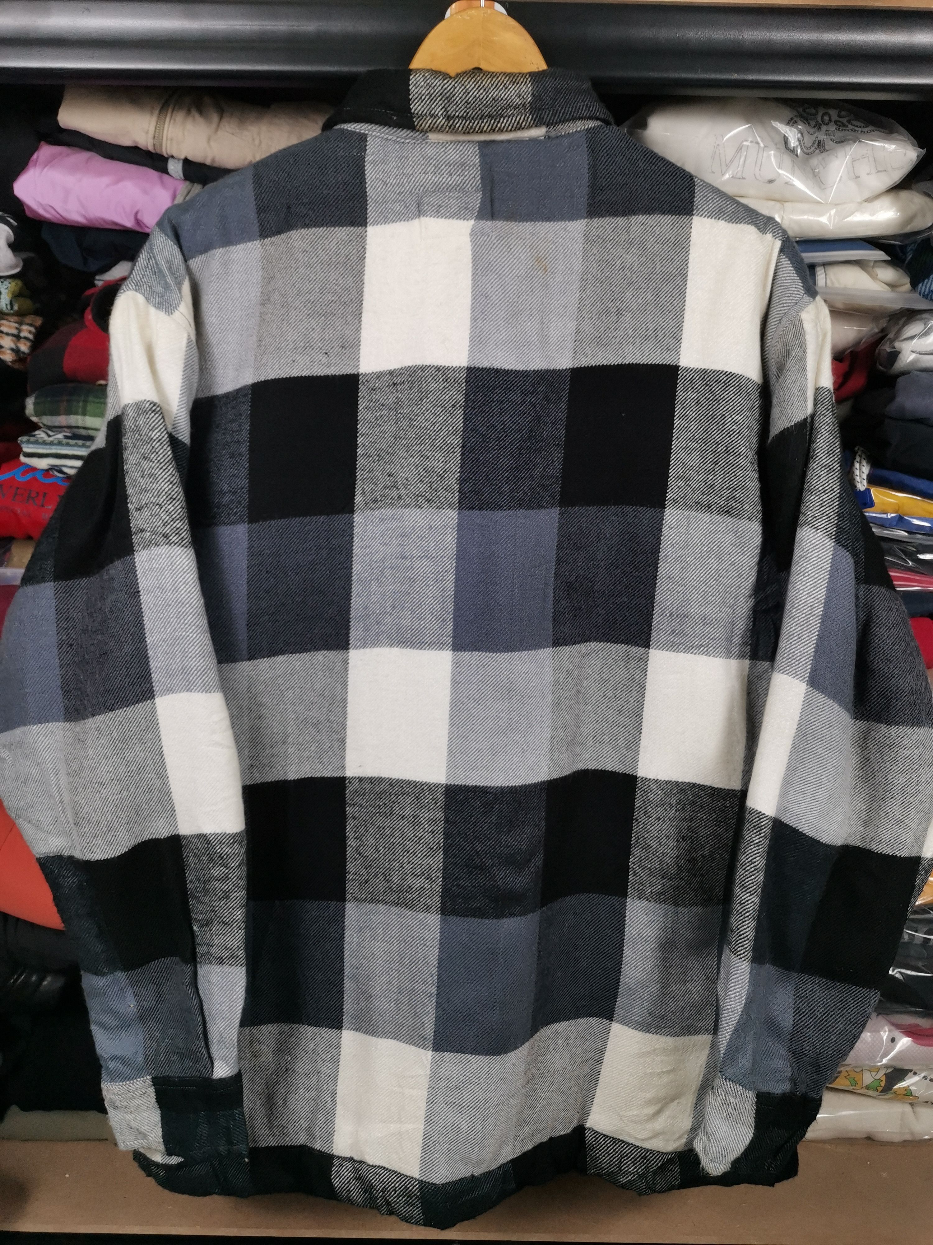 Japanese Brand Vintage Japanese Tudor Hills Plaid Flannel Shirt Jacket Size US L / EU 52-54 / 3 - 2 Thumbnail