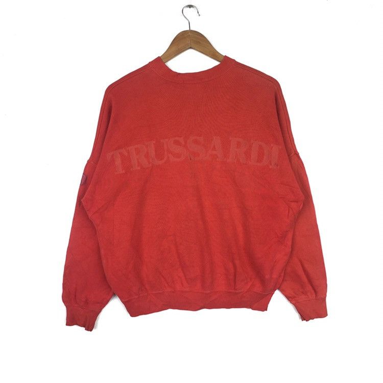 Trussardi Vintage Trussardi jeans Sweatshirt Casual Jumper Pullover Size US M / EU 48-50 / 2 - 1 Thumbnail