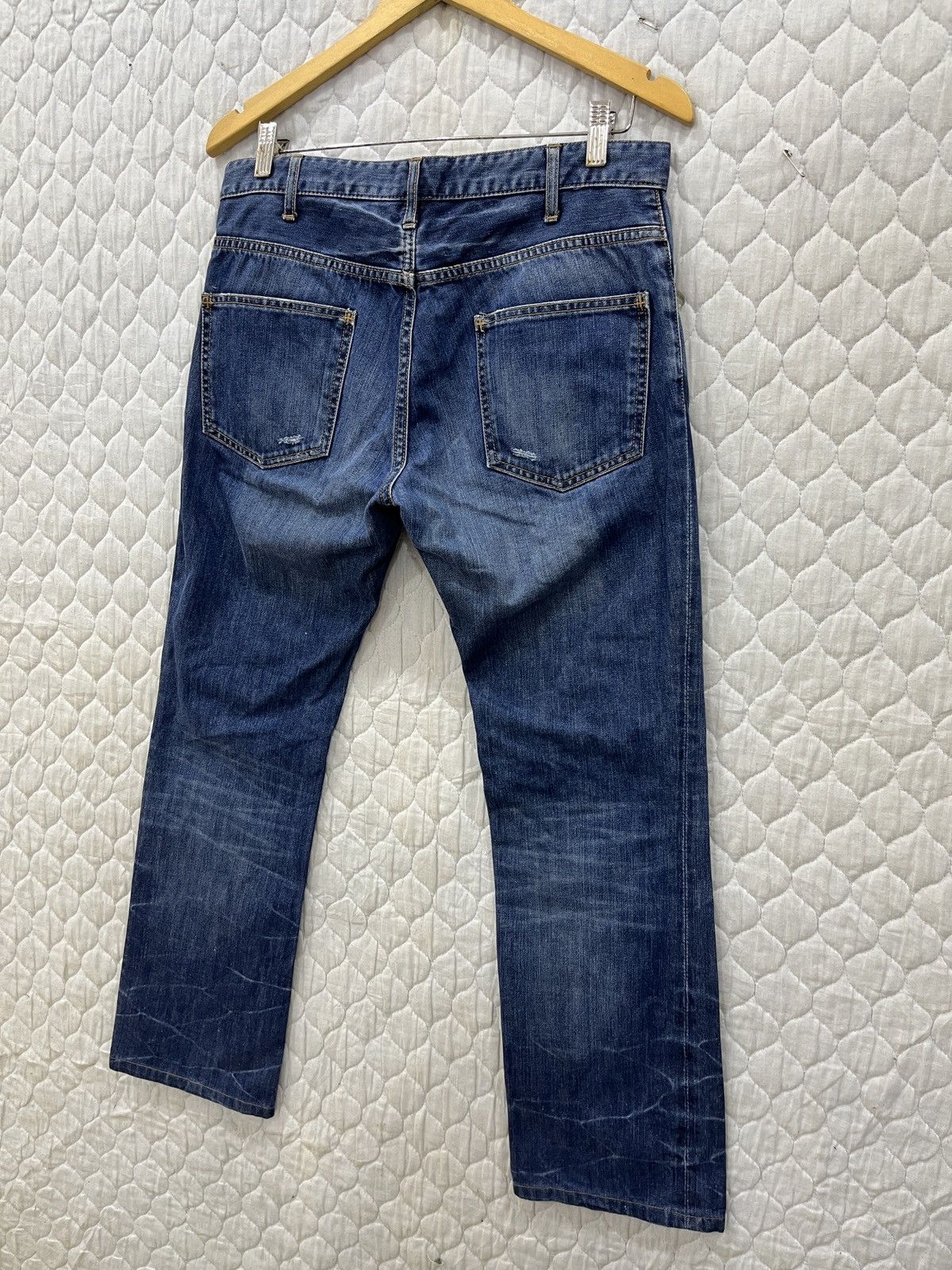 Yohji Yamamoto (Fff). ARCHIVE AAR YOHJI YAMAMOTO JAPANESE DENIM Size US 32 / EU 48 - 5 Thumbnail