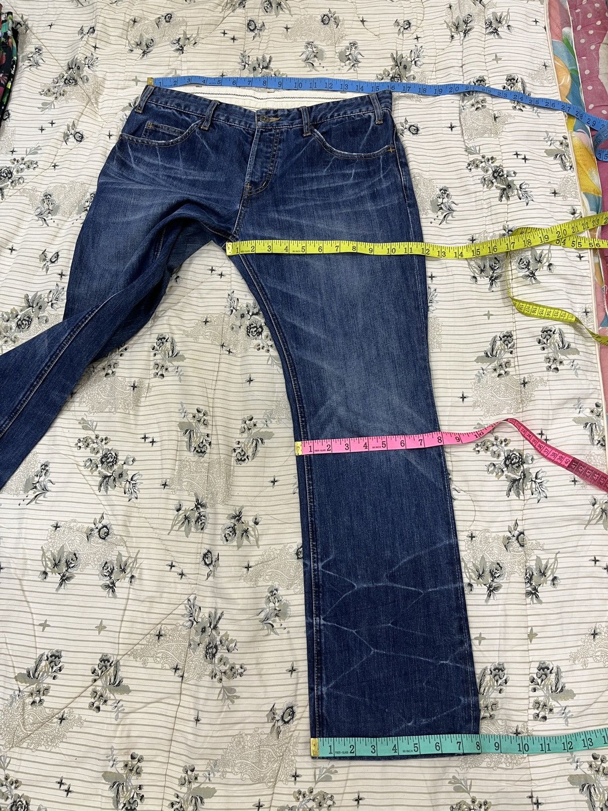 Yohji Yamamoto (Fff). ARCHIVE AAR YOHJI YAMAMOTO JAPANESE DENIM Size US 32 / EU 48 - 12 Thumbnail