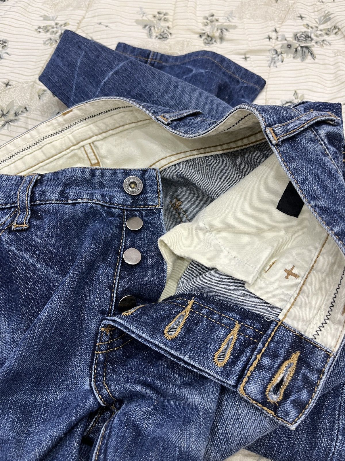Yohji Yamamoto (Fff). ARCHIVE AAR YOHJI YAMAMOTO JAPANESE DENIM Size US 32 / EU 48 - 11 Thumbnail