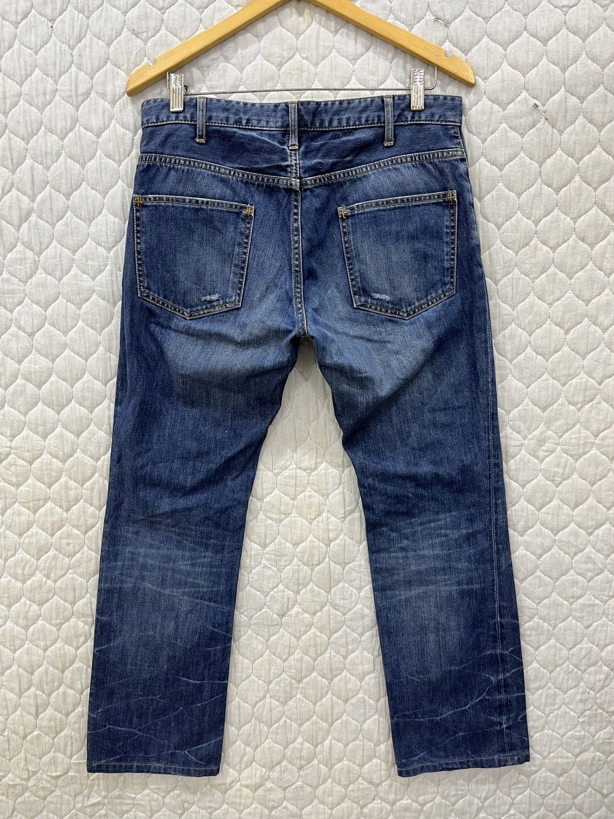 Yohji Yamamoto (Fff). ARCHIVE AAR YOHJI YAMAMOTO JAPANESE DENIM Size US 32 / EU 48 - 4 Thumbnail