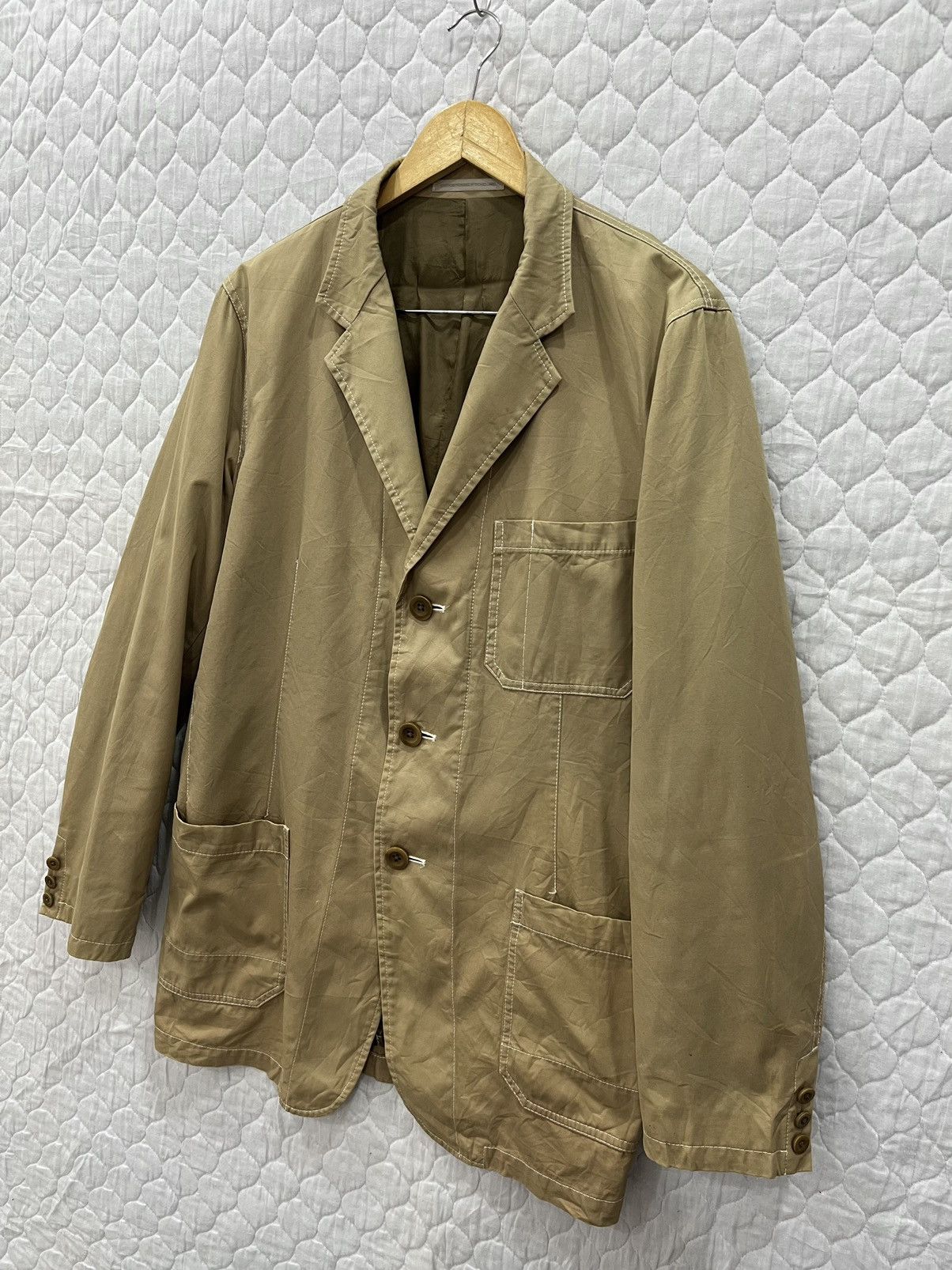 Yohji Yamamoto (J). YOHJI YAMAMOTO YS JAPAN ARCHIVE JACKET Size US M / EU 48-50 / 2 - 4 Thumbnail