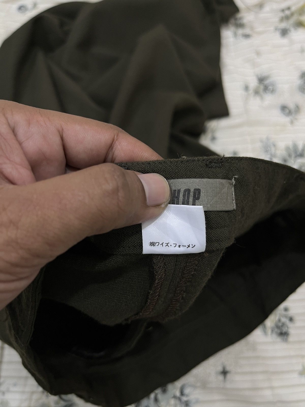 Yohji Yamamoto (Rrr). VINTAGE Y’S FOR MEN WORKSHOP WOOL PANTS Size 27" / US 4 / IT 40 - 11 Thumbnail