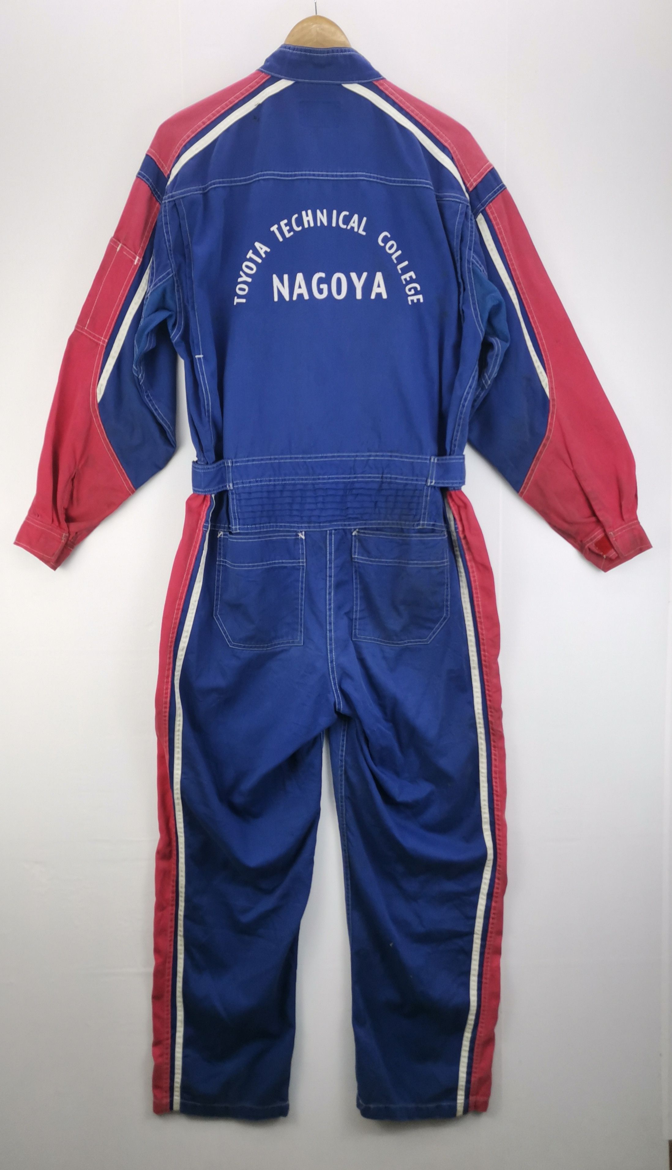 Overalls × Racing × Vintage Vintage Japanese Brand Toyota Overall ...