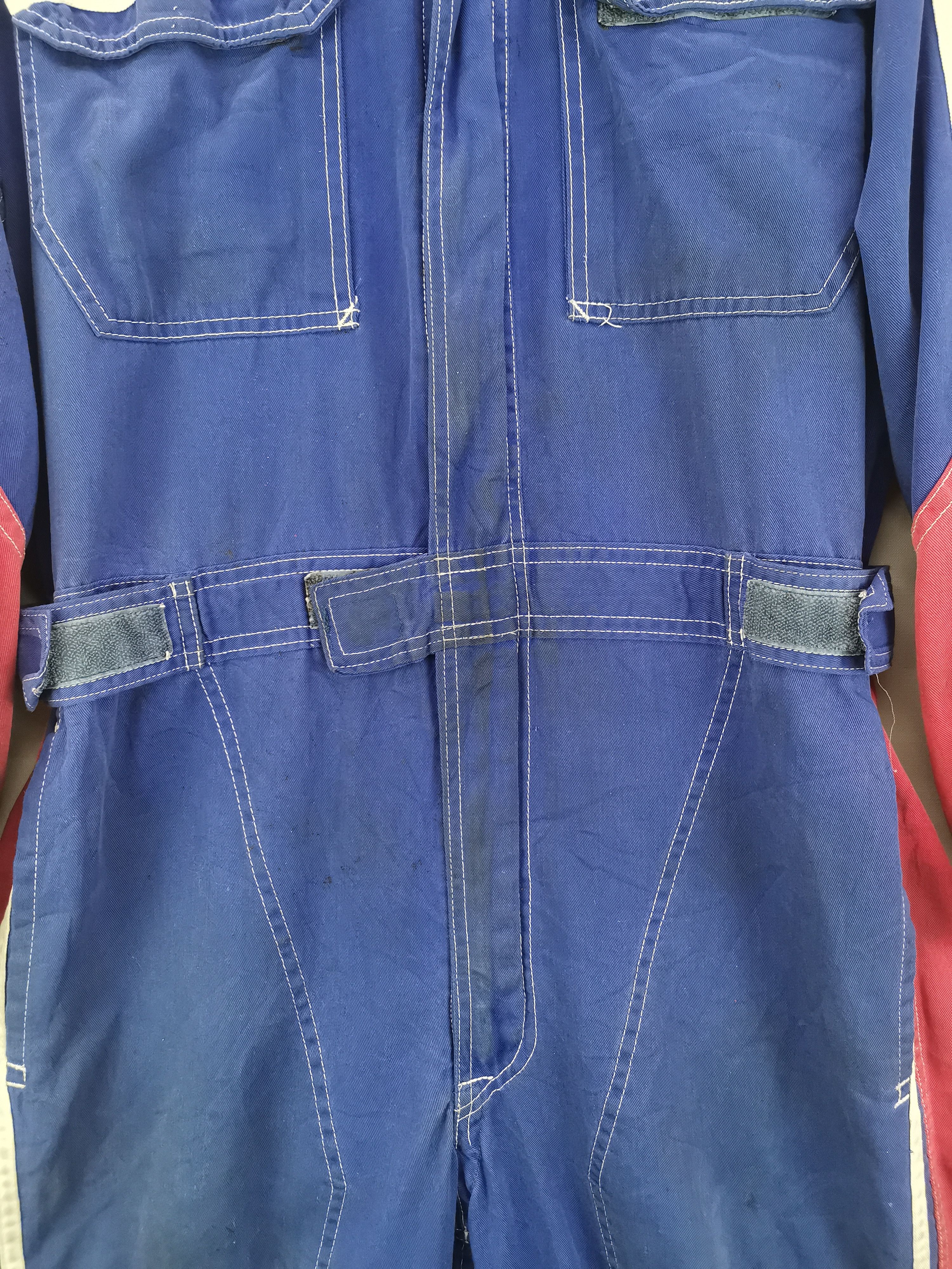 Japanese Brand Vintage Japanese Brand Toyota Overall Racing Size US 37 - 7 Thumbnail