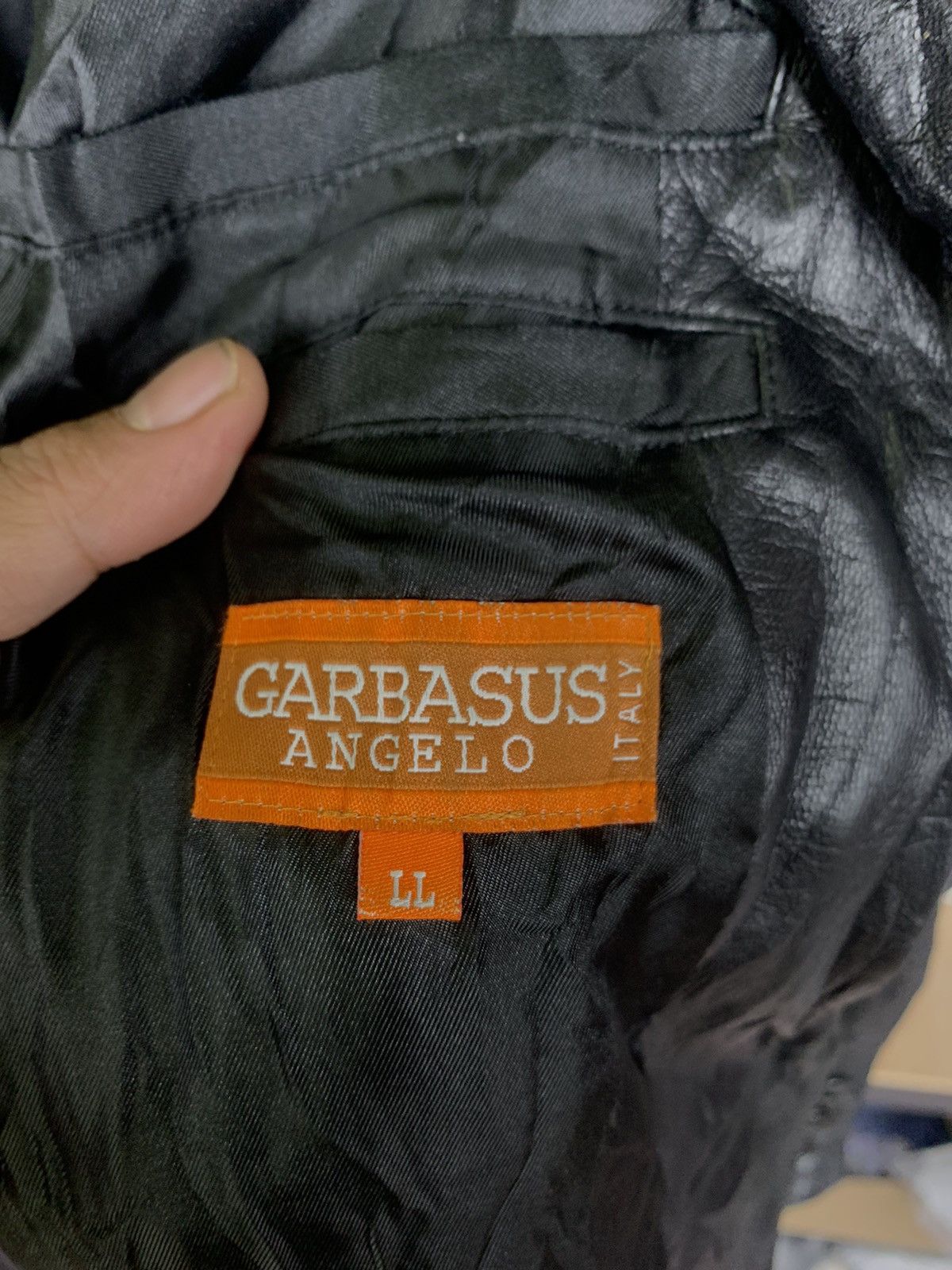 Japanese Brand Vintage Garbasus Angelo Sheepskin Leather Jacket Size US XL / EU 56 / 4 - 4 Thumbnail