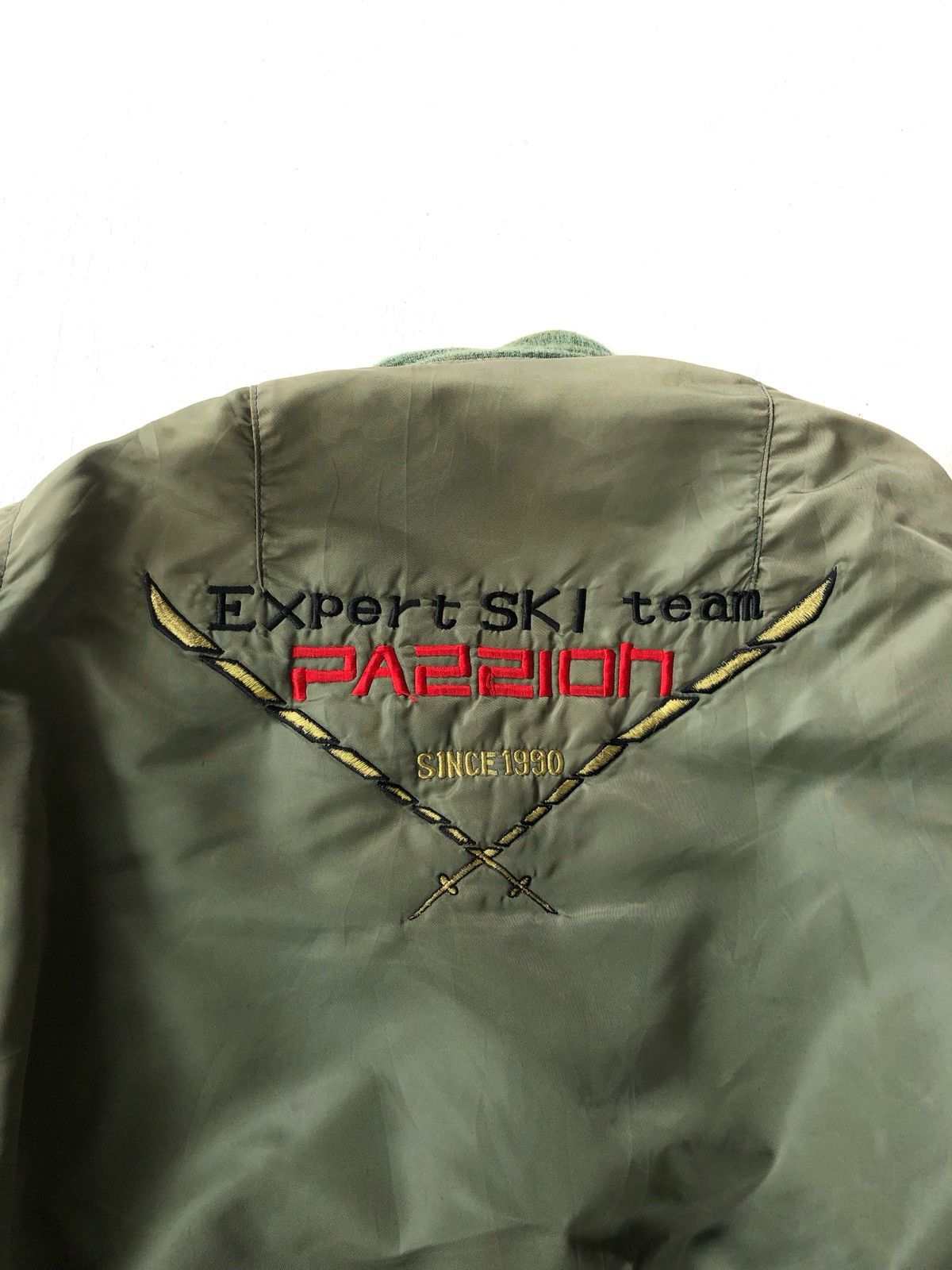 Alpha Industries Vtg Alpha 🇺🇸 Expert Ski Staff MA-1 Flight Jacket Size US L / EU 52-54 / 3 - 5 Thumbnail