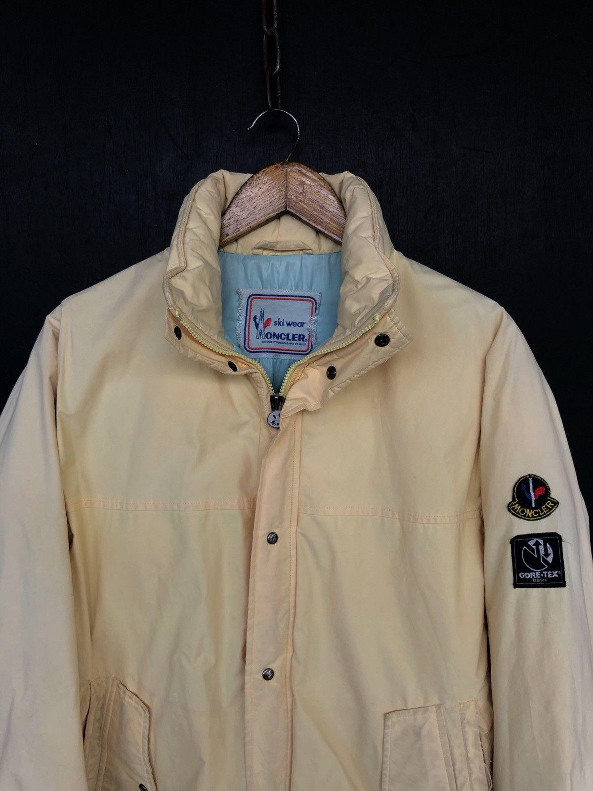 Moncler GRAIL🔥Vtg Moncler 🇫🇷 Gore-Tex Goose Down Bomber Jacket Size US M / EU 48-50 / 2 - 3 Thumbnail
