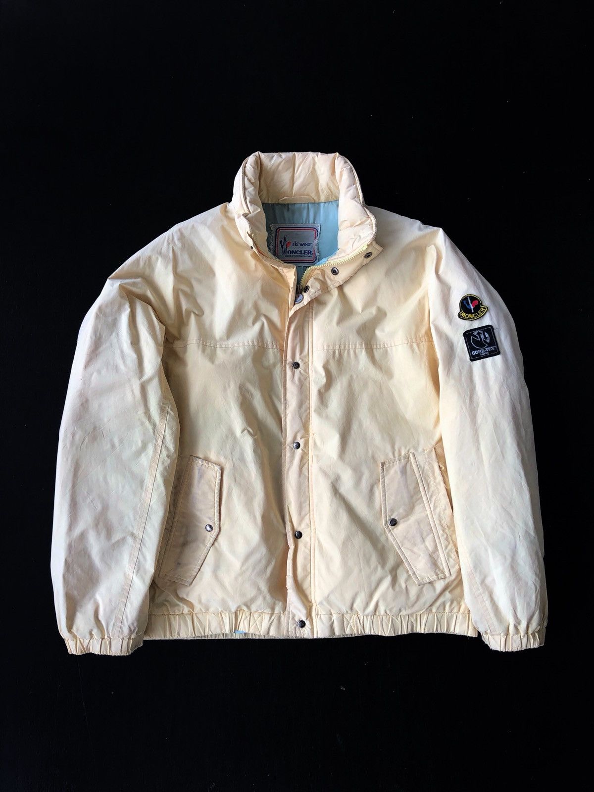 Moncler GRAIL🔥Vtg Moncler 🇫🇷 Gore-Tex Goose Down Bomber Jacket Size US M / EU 48-50 / 2 - 8 Thumbnail