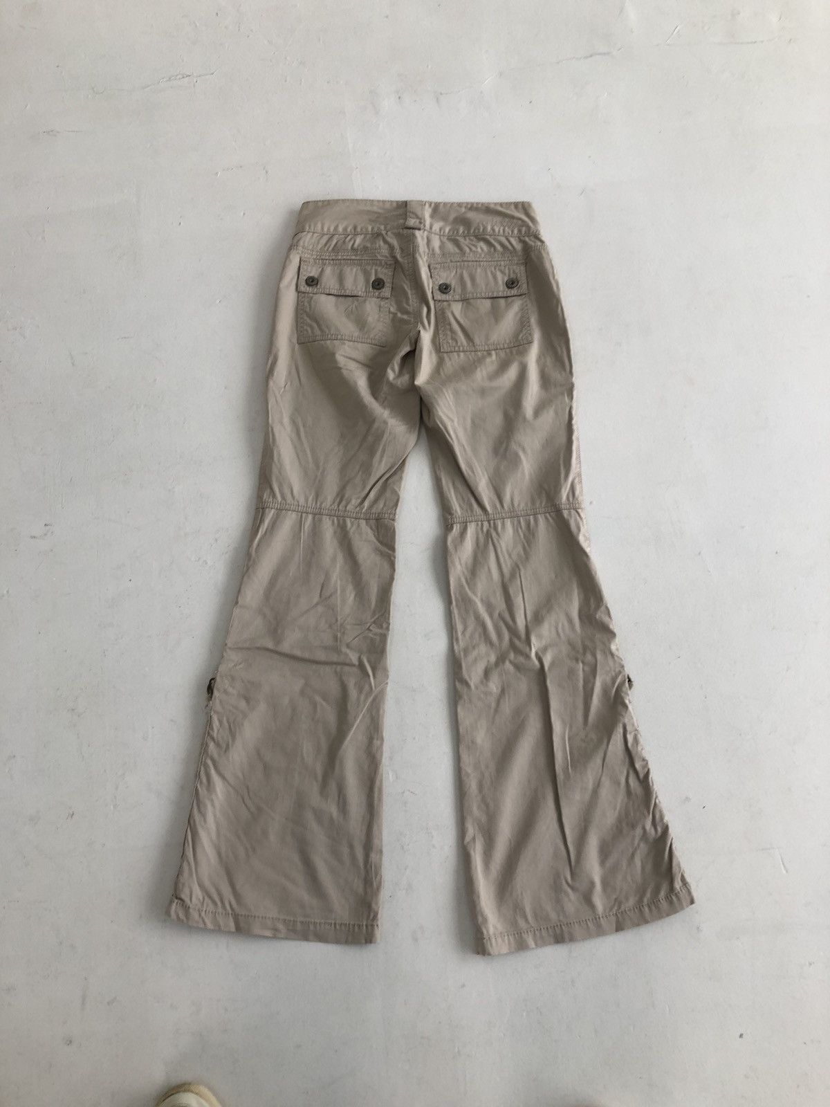 20471120 Guees jeans flare bandage pants wide leg Y2K Size 23" - 2 Thumbnail