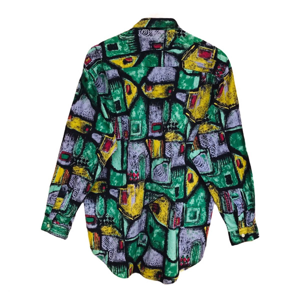 Japanese Brand Bright Lights Pop art abstract retro multicolor oxford Size US M / EU 48-50 / 2 - 4 Thumbnail