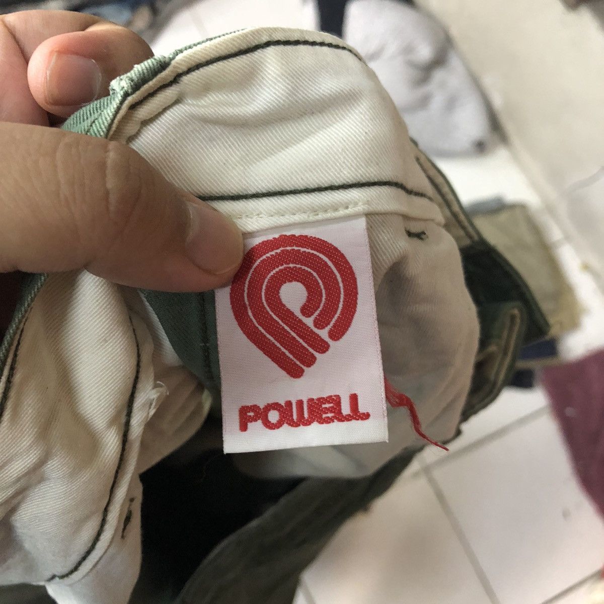 Powell Peralta Powell Peralta Green Cargo Pants #7079DL Size US 32 / EU 48 - 14 Thumbnail