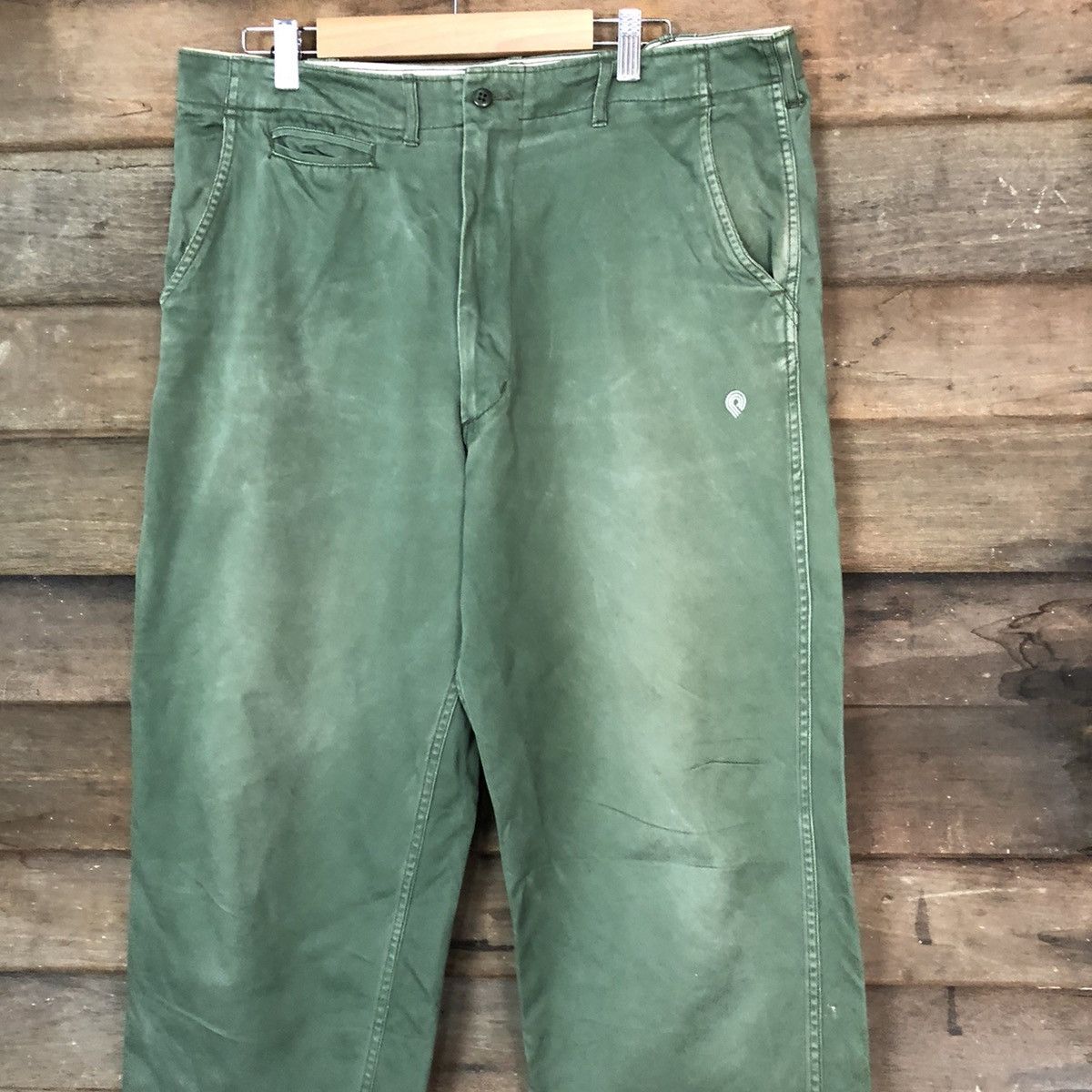 Powell Peralta Powell Peralta Green Cargo Pants #7079DL Size US 32 / EU 48 - 2 Thumbnail