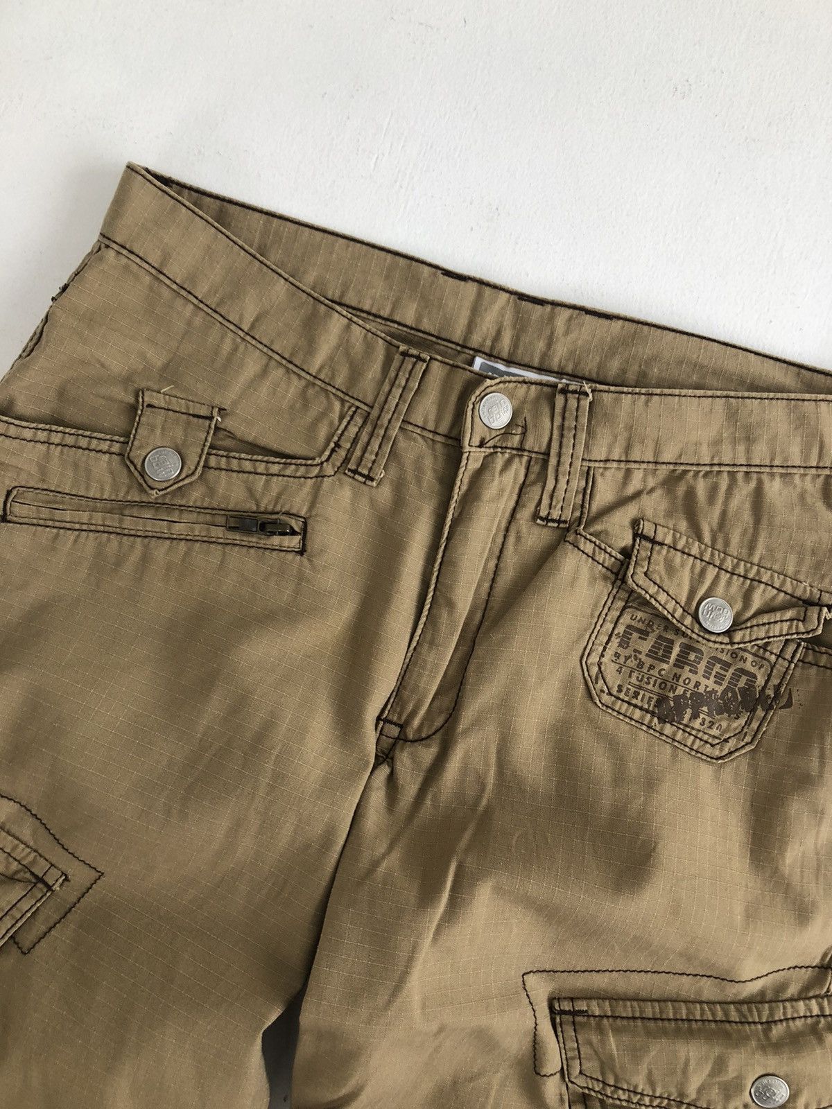 Japanese Brand Vintage cargo multi pocket pants 90s y2k Size US 31 - 4 Thumbnail