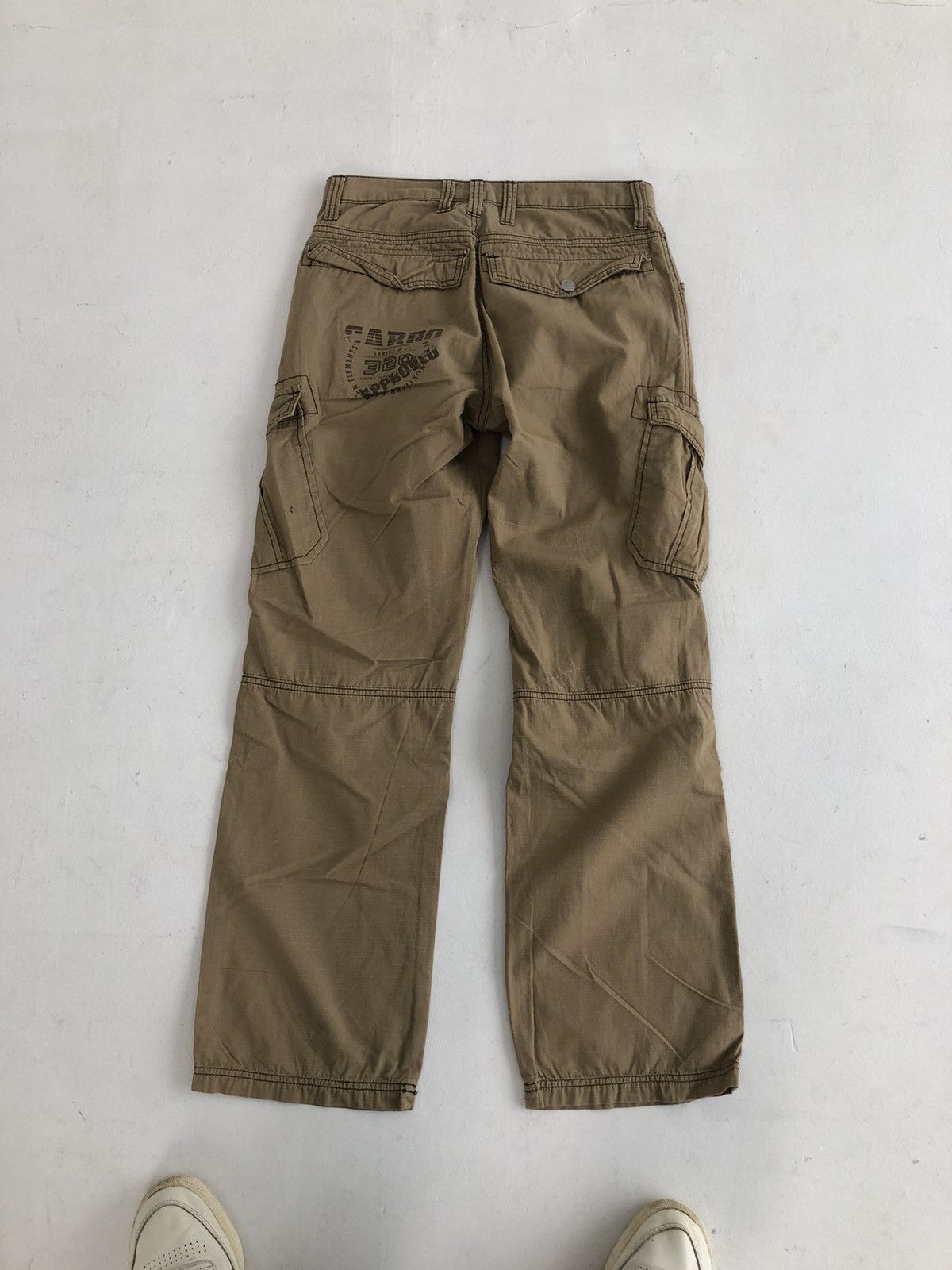 Japanese Brand Vintage cargo multi pocket pants 90s y2k Size US 31 - 7 Thumbnail