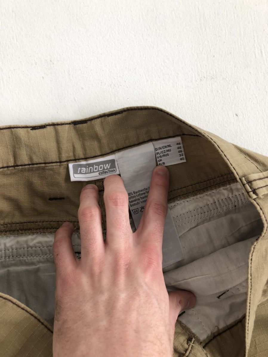 Japanese Brand Vintage cargo multi pocket pants 90s y2k Size US 31 - 6 Thumbnail