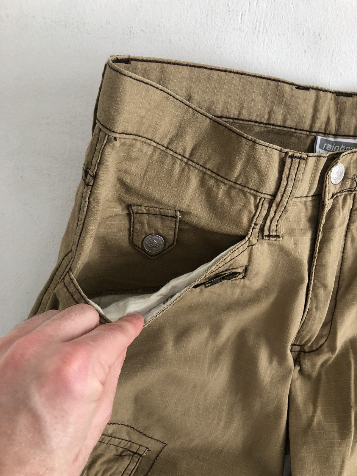 Japanese Brand Vintage cargo multi pocket pants 90s y2k Size US 31 - 5 Thumbnail