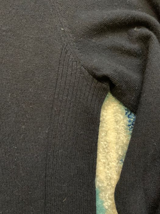 Banana Republic Shoulder Patch V-Neck Sweater | Grailed