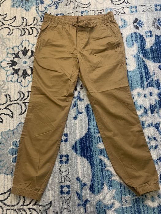 Slim Canvas Joggers with GapFlex