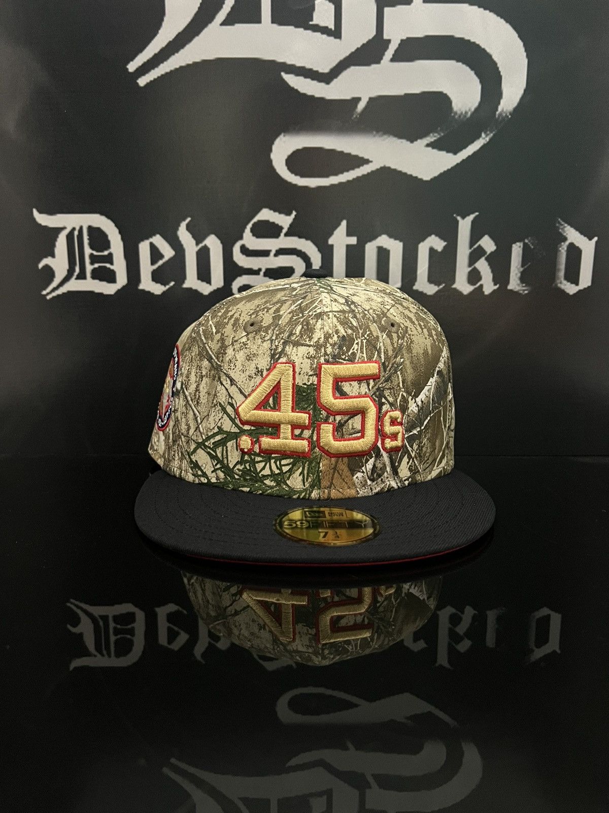 Hat Club × MyFitteds × New Era 7 1/4 Real Tree Colt 45s Houston Astros Exclusive Fitted Hat Size ONE SIZE - 2 Thumbnail