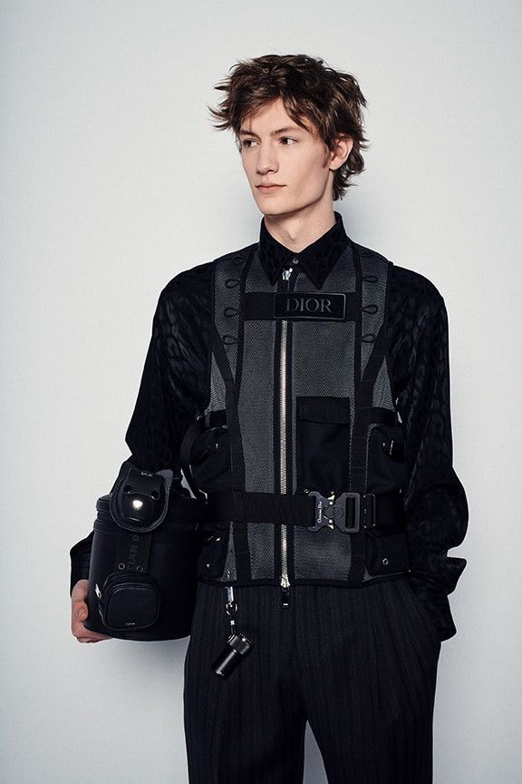 Dior fashion tactical vest