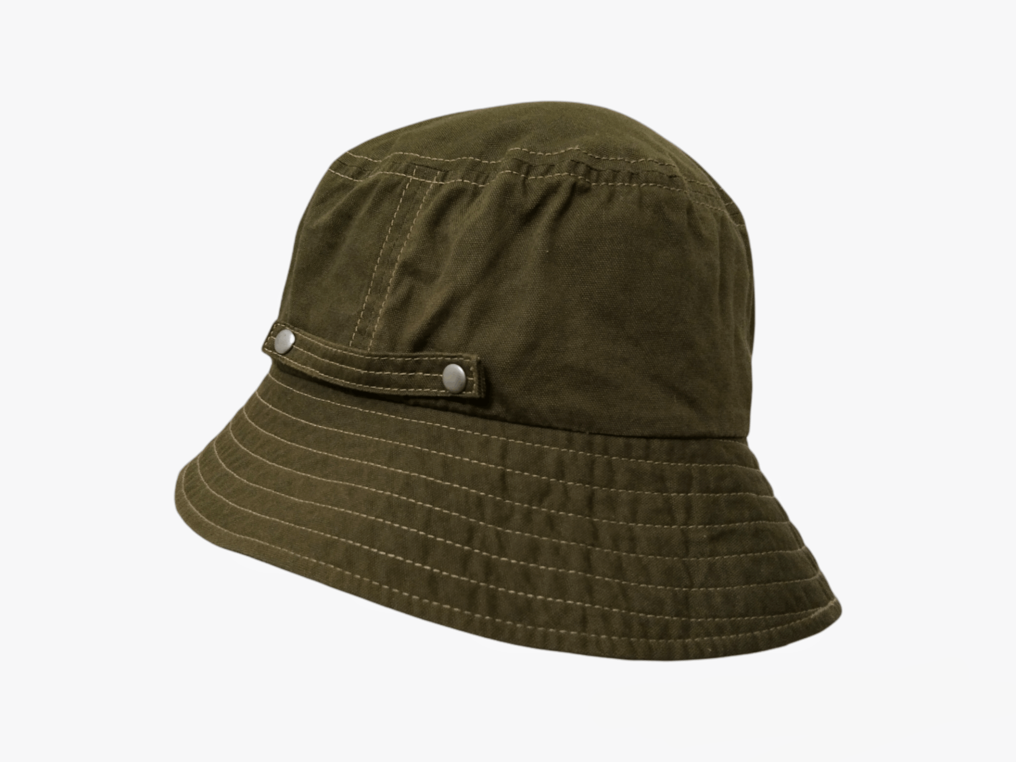 Japanese Brand × Jun Takahashi × Uniqlo PACKABLE MILITARY GREEN UNIQLO BUCKET HAT Size ONE SIZE - 10 Thumbnail
