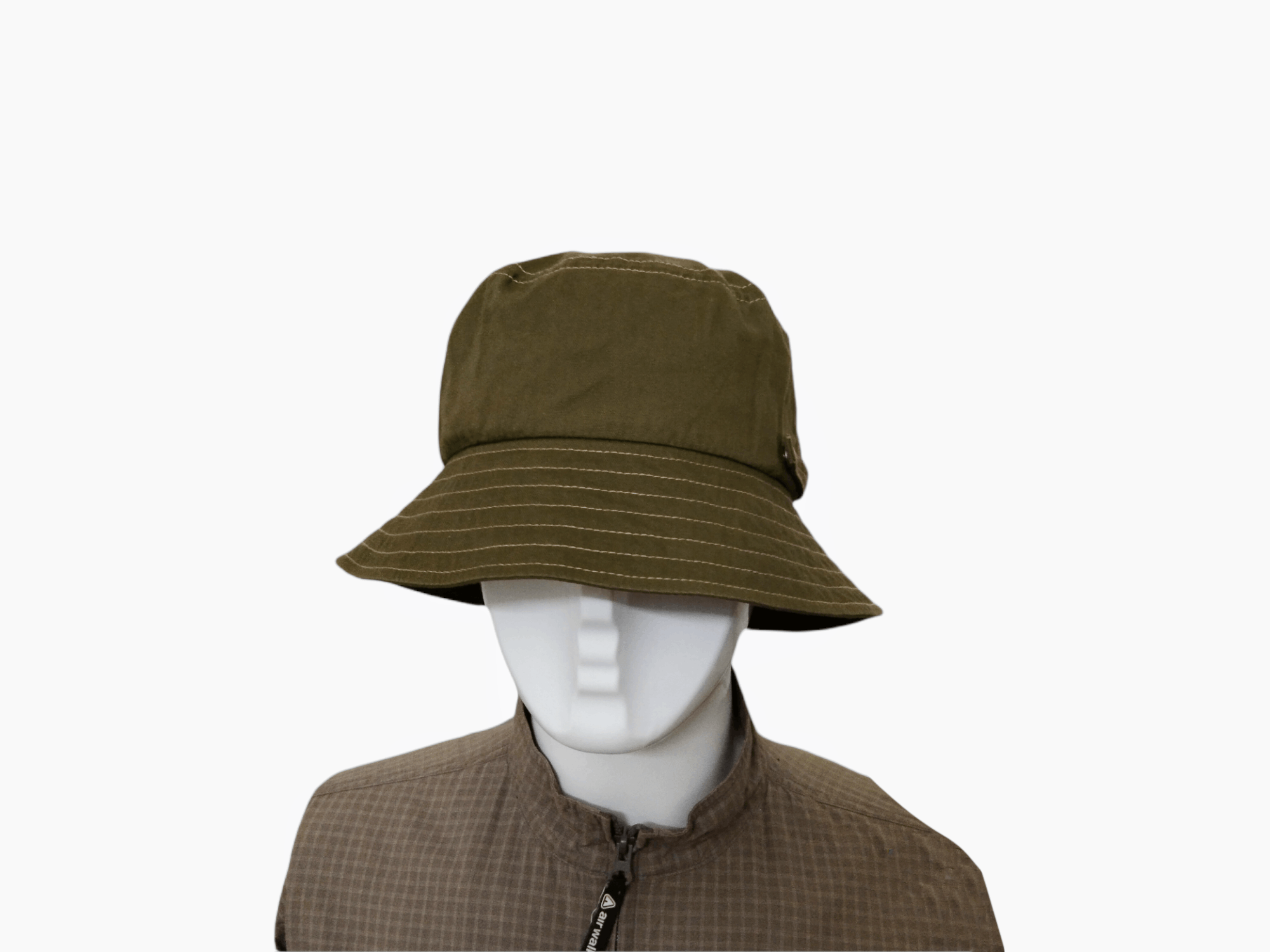 Japanese Brand × Jun Takahashi × Uniqlo PACKABLE MILITARY GREEN UNIQLO BUCKET HAT Size ONE SIZE - 8 Thumbnail