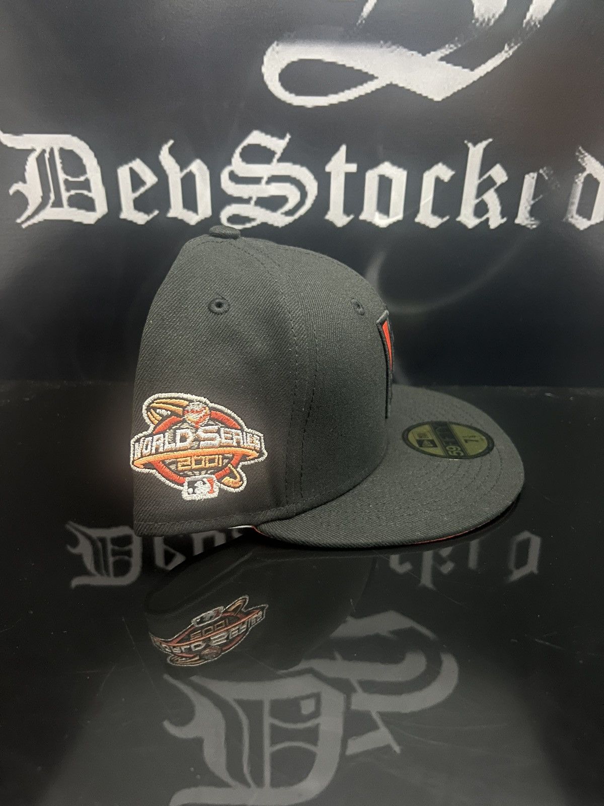 Hat Club × MyFitteds × New Era 7 1/8 - Vlone AZ Diamondbacks Rare 2001 Exclusive Fitted Hat Size ONE SIZE - 7 Thumbnail