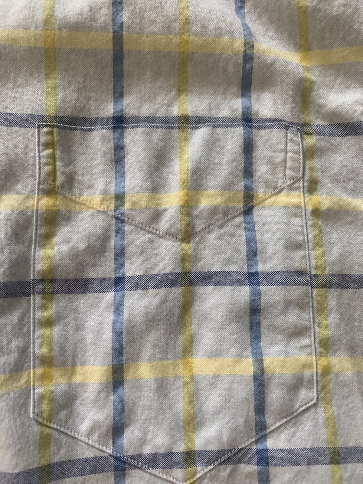 Gant Rugger The Hugger Dreamy Oxford in Windowpane Size US M / EU 48-50 / 2 - 6 Thumbnail