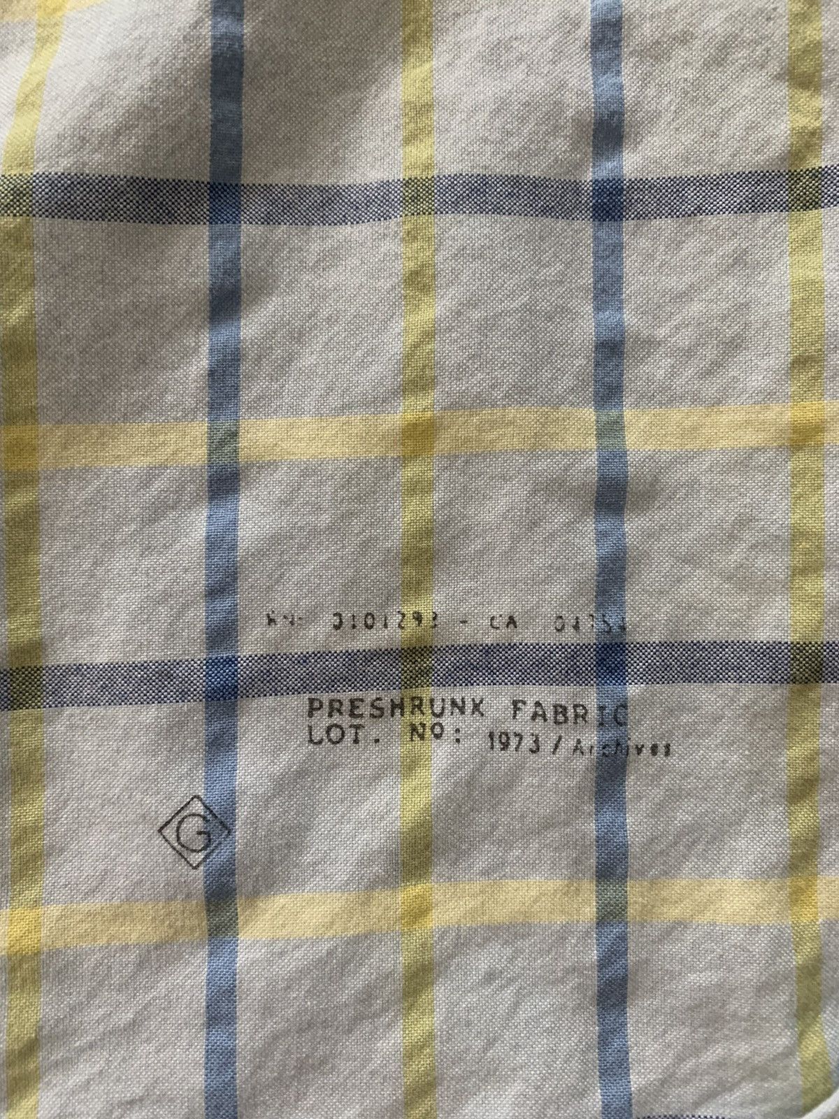 Gant Rugger The Hugger Dreamy Oxford in Windowpane Size US M / EU 48-50 / 2 - 4 Thumbnail