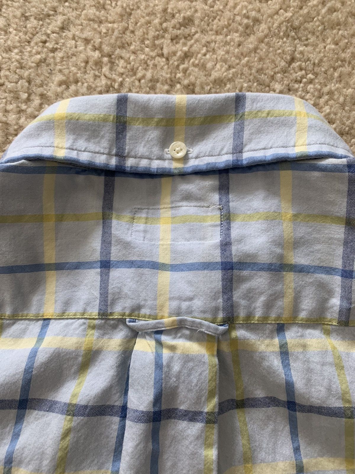 Gant Rugger The Hugger Dreamy Oxford in Windowpane Size US M / EU 48-50 / 2 - 9 Thumbnail