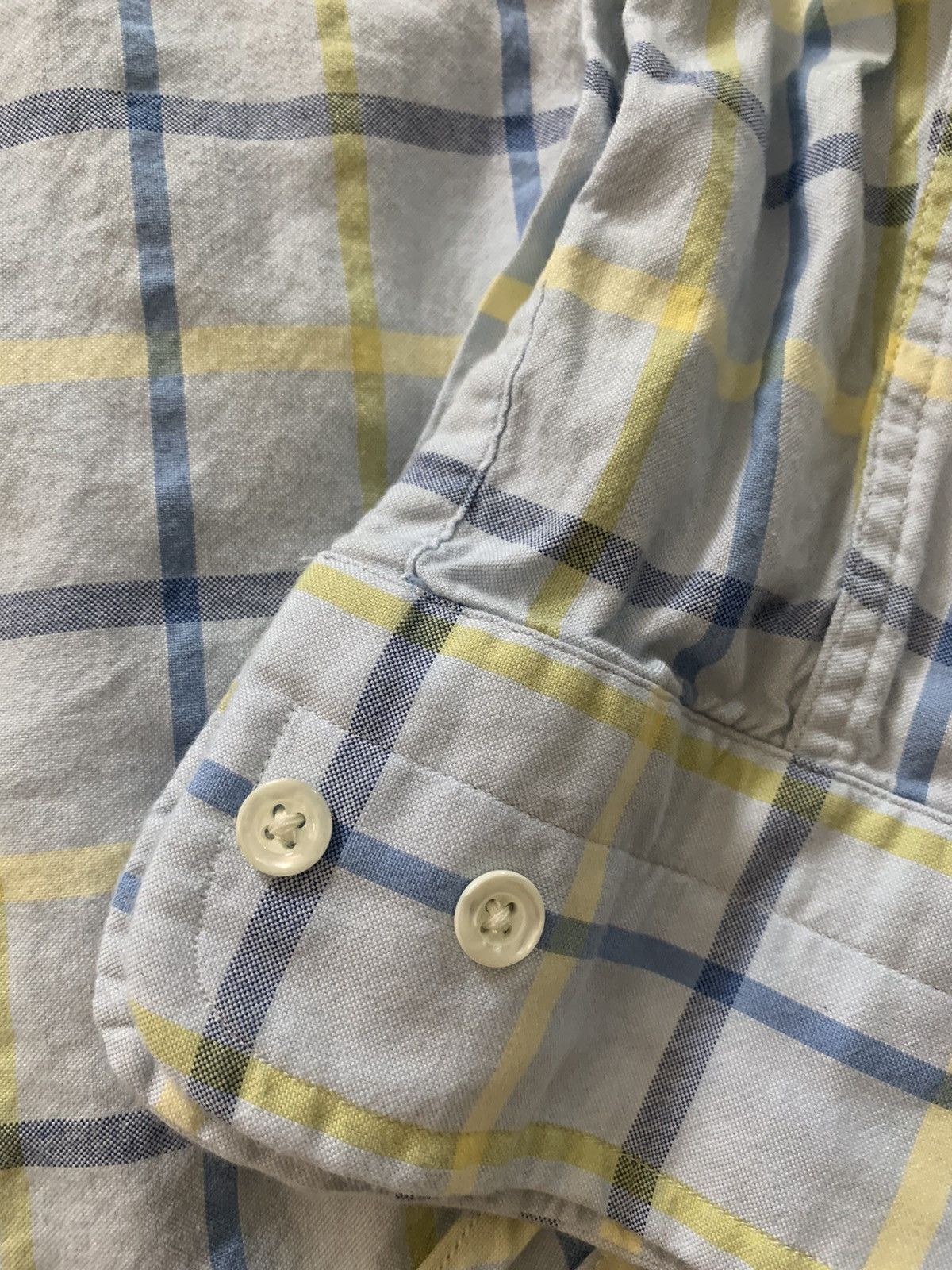 Gant Rugger The Hugger Dreamy Oxford in Windowpane Size US M / EU 48-50 / 2 - 5 Thumbnail