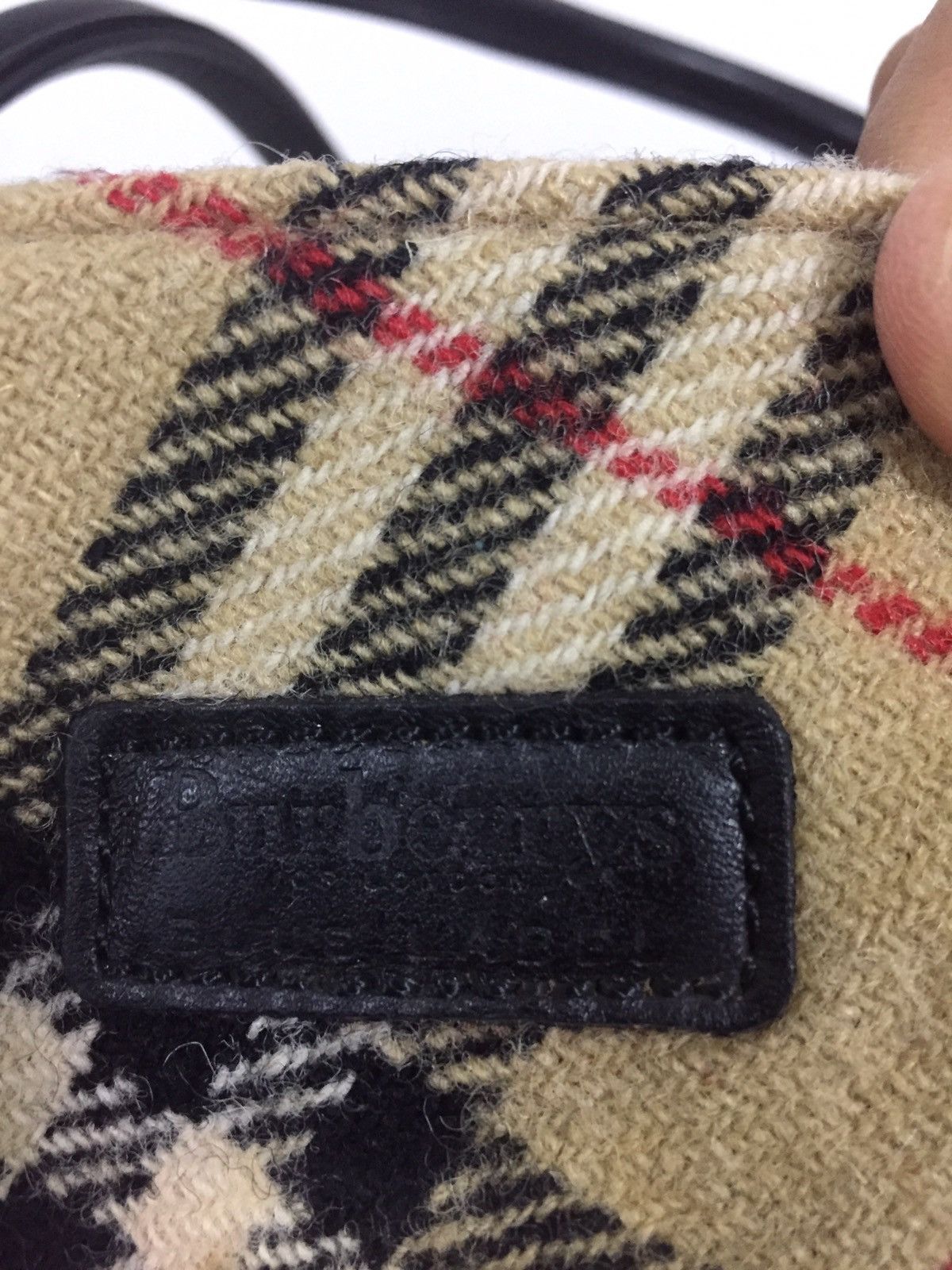 Burberry × Burberry Prorsum Burberry’s London Blue Label Wool Tote Bags nice desigenr Size ONE SIZE - 7 Thumbnail