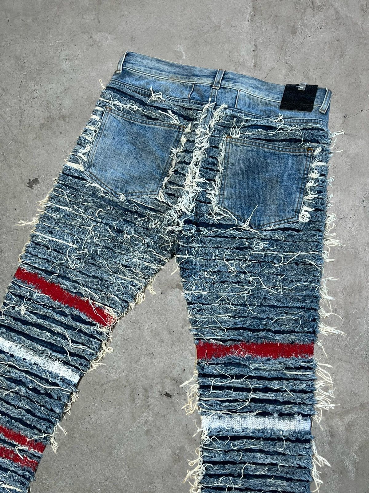 Alyx Alyx x Blackmeans Shredded Denim Size US 30 / EU 46 - 7 Thumbnail