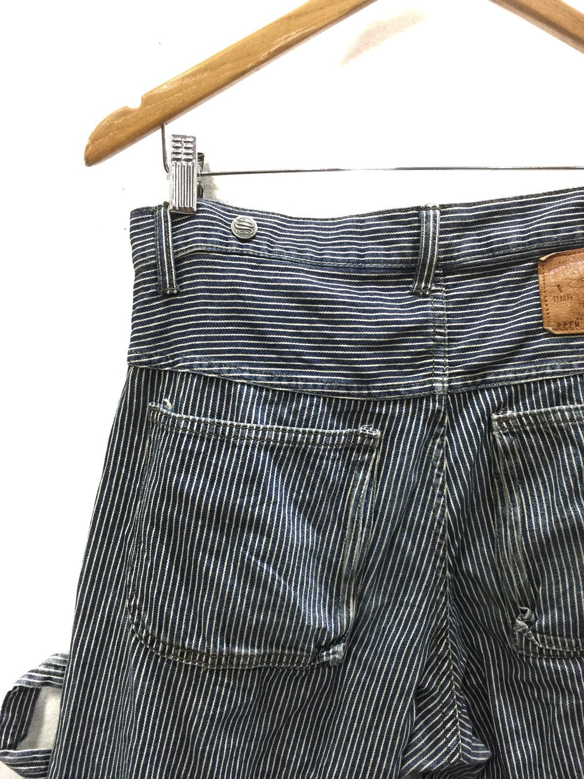 Hysteric Glamour × Japanese Brand × PPFM 💥delete today💥PPFM ”21 MAR ‘63 Stripe Worker Pants Size US 29 - 14 Thumbnail