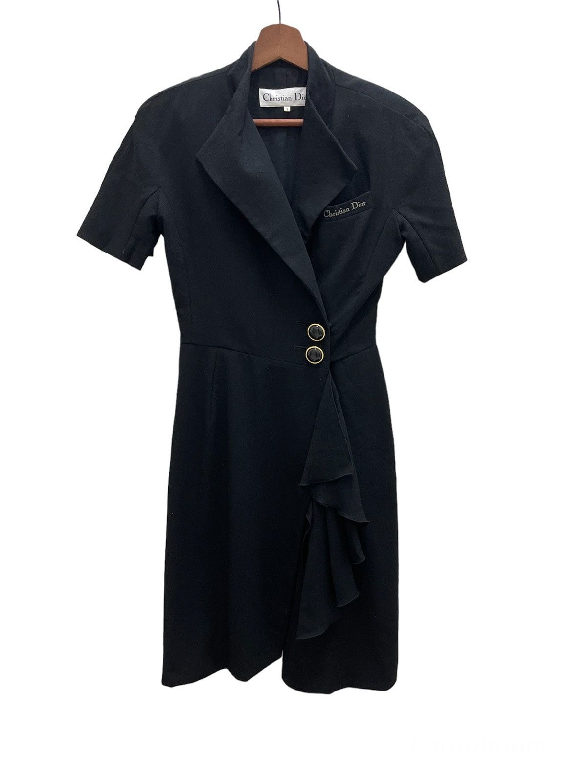 Christian Dior Monsieur × Dior OFFER BEFORE DELETE🖤 Vintage Christian DIOR Black Dresses Size M / US 6-8 / IT 42-44 - 1 Thumbnail