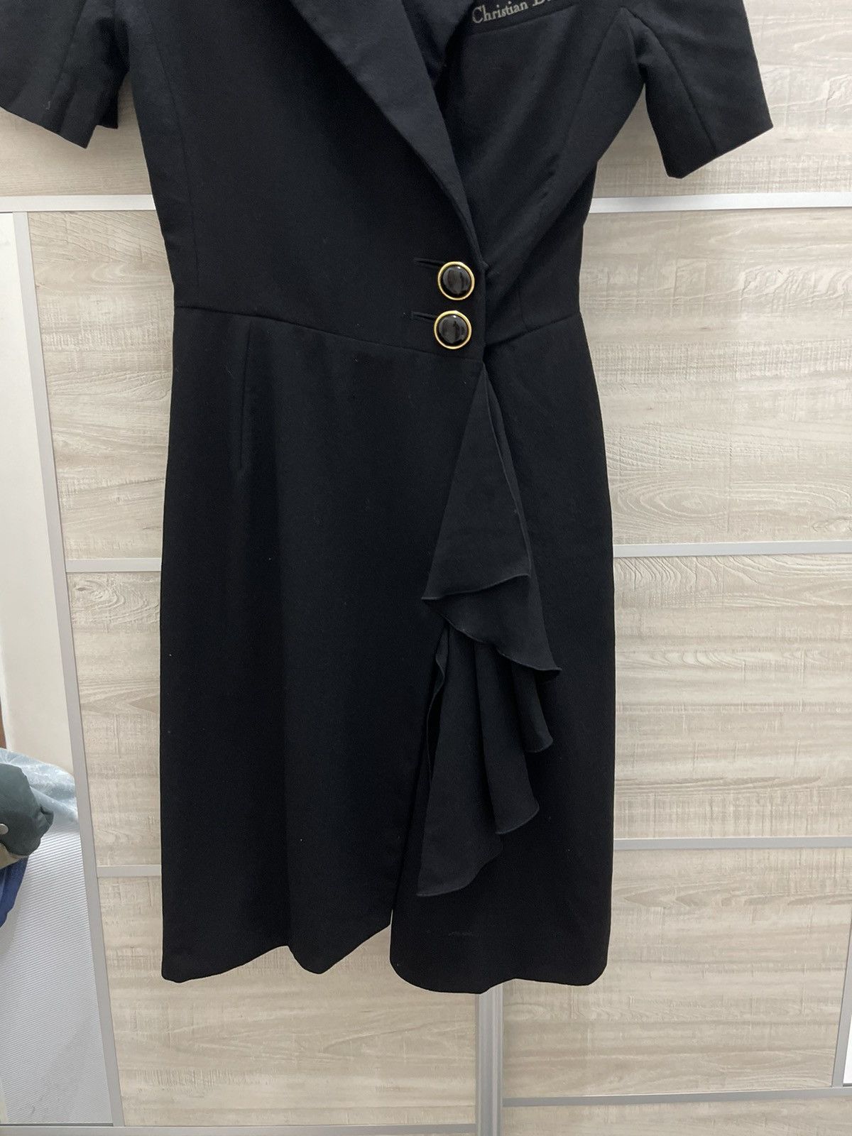 Christian Dior Monsieur × Dior OFFER BEFORE DELETE🖤 Vintage Christian DIOR Black Dresses Size M / US 6-8 / IT 42-44 - 6 Thumbnail