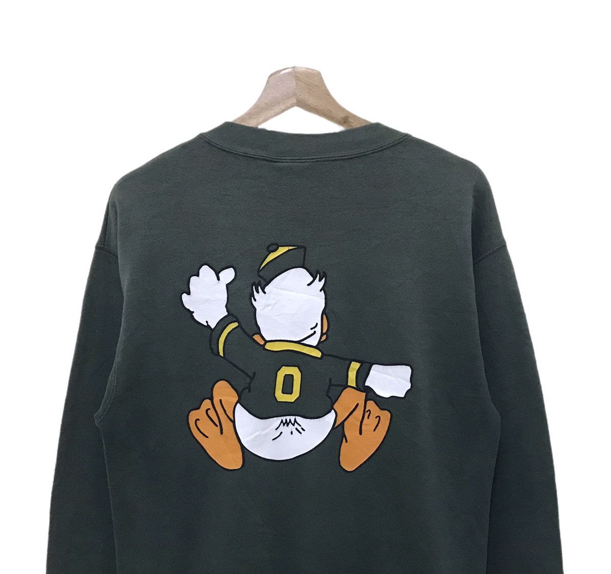 Disney × Jansport Vintage Disney Donald Duck Oregon Hoodie Big Print Size US S / EU 44-46 / 1 - 5 Thumbnail