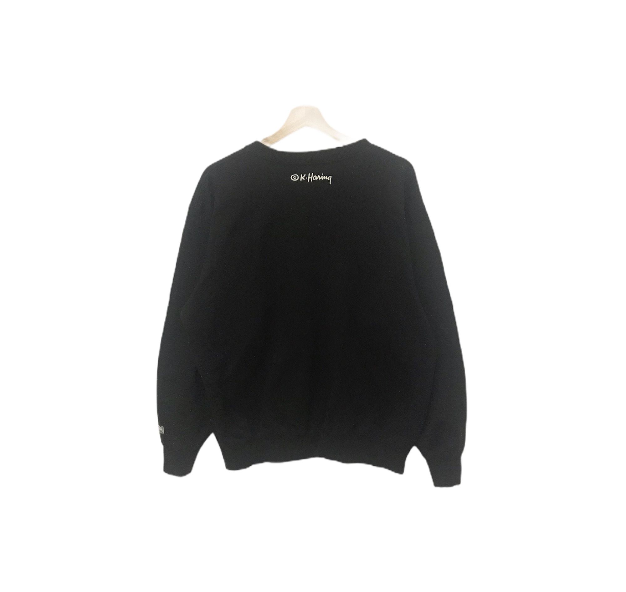 Keith Haring × Vintage Vintage Keith Haring Cycle Sweatshirt Size US M / EU 48-50 / 2 - 4 Thumbnail