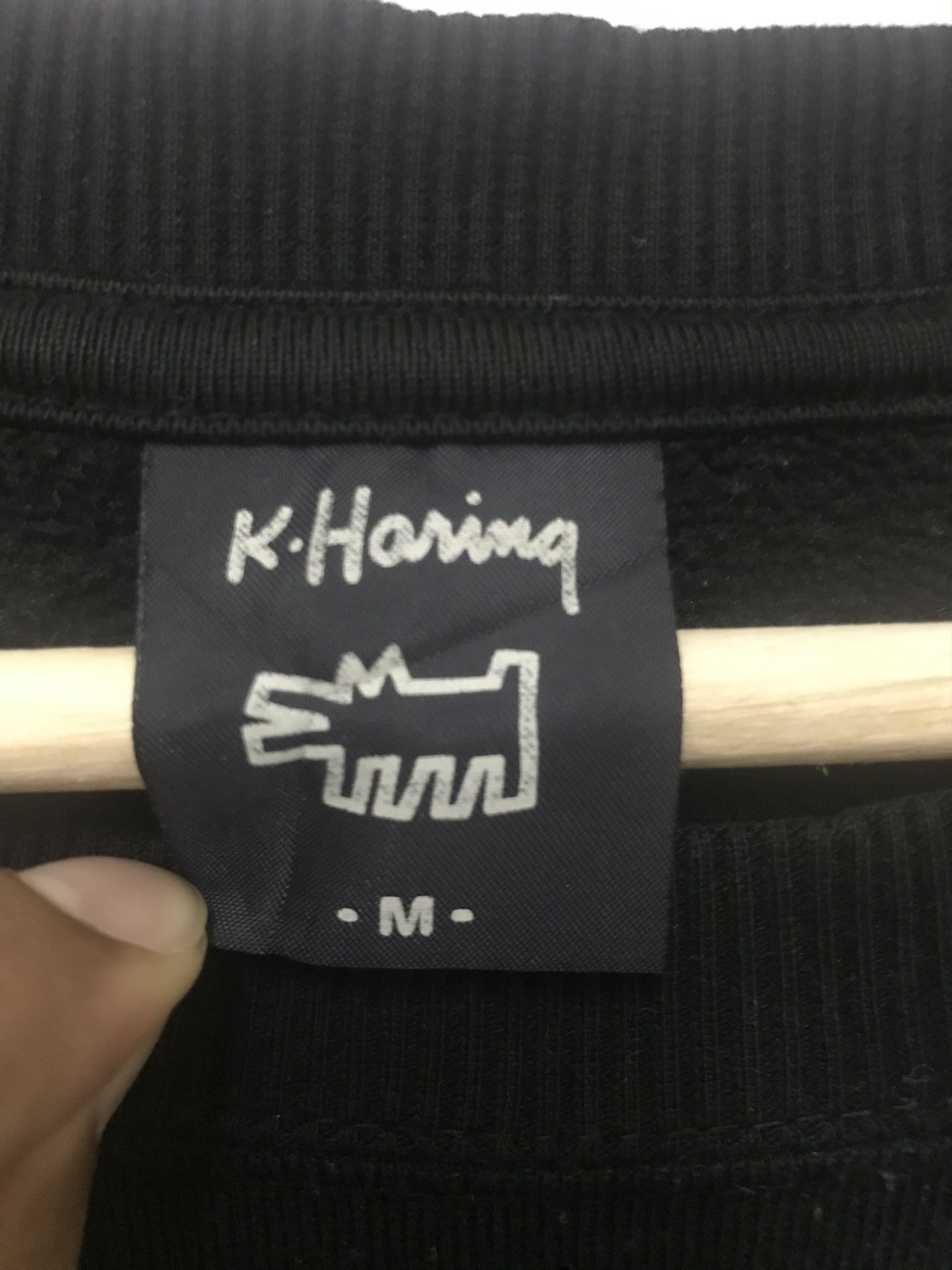 Keith Haring × Vintage Vintage Keith Haring Cycle Sweatshirt Size US M / EU 48-50 / 2 - 7 Thumbnail