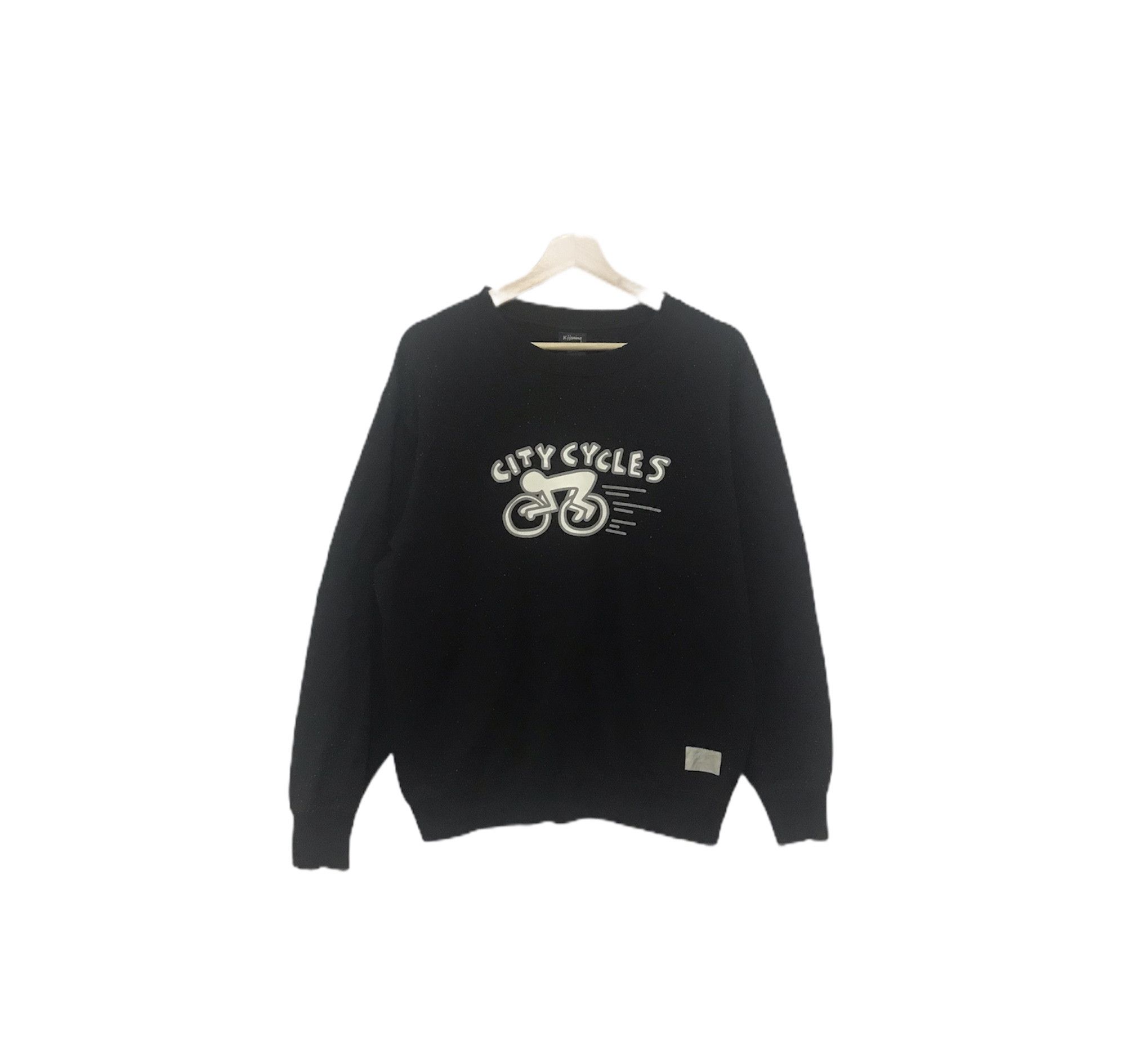 Keith Haring × Vintage Vintage Keith Haring Cycle Sweatshirt Size US M / EU 48-50 / 2 - 1 Thumbnail