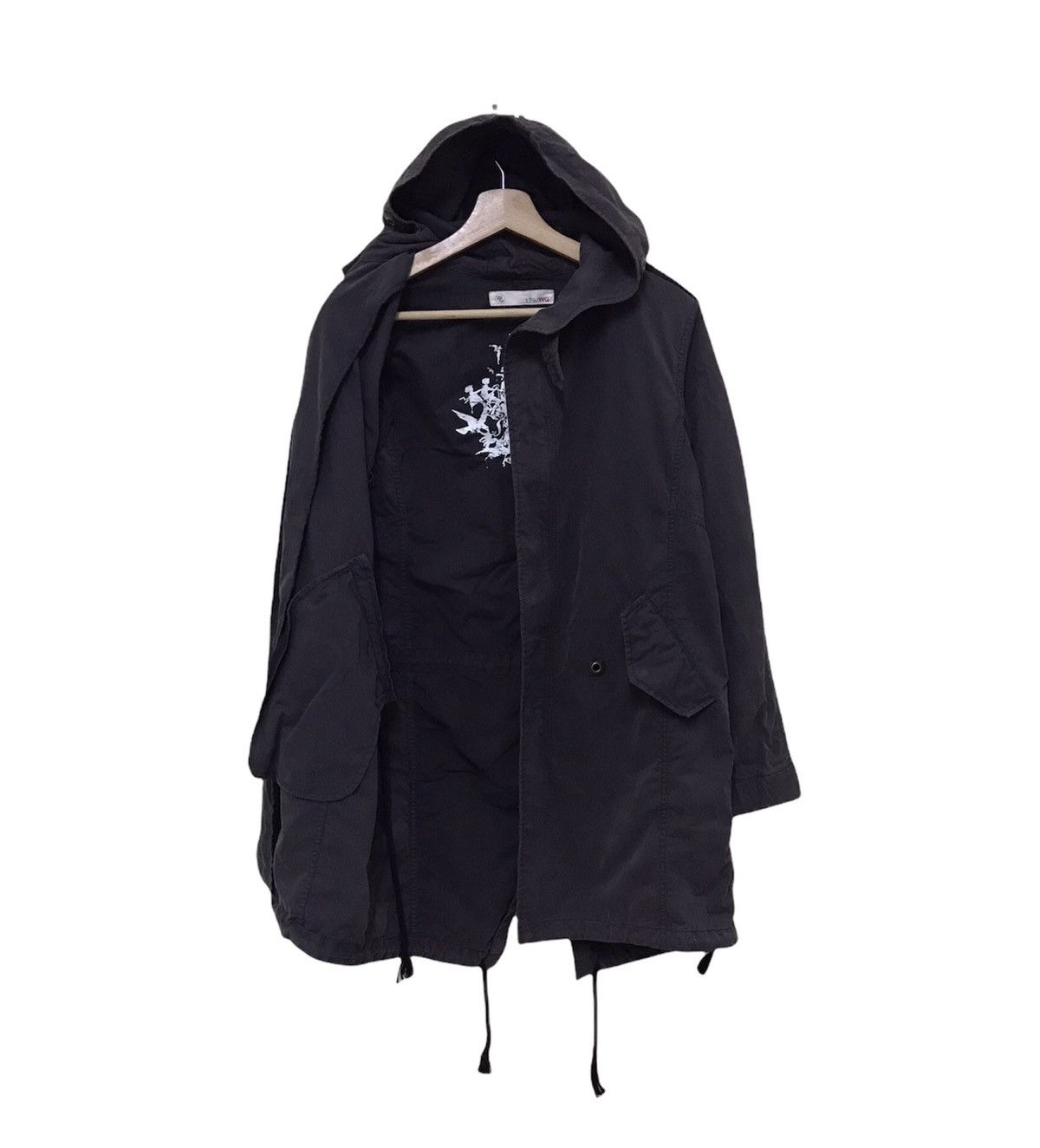 Japanese Brand × Vintage Vintage WG Japan Hoodie Parkas Jacket Size US S / EU 44-46 / 1 - 1 Thumbnail