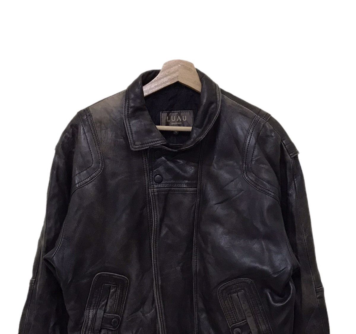 Japanese Brand × Vintage Vintage Japan ATSUKAWA Leather Jacket Size US M / EU 48-50 / 2 - 3 Thumbnail