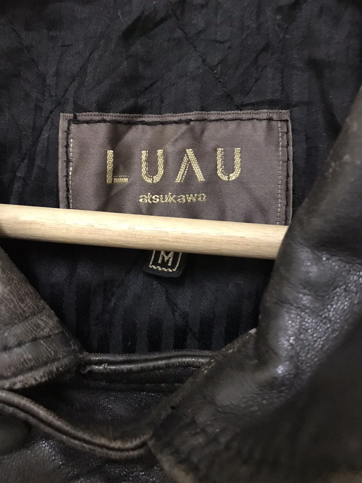 Japanese Brand × Vintage Vintage Japan ATSUKAWA Leather Jacket Size US M / EU 48-50 / 2 - 15 Thumbnail