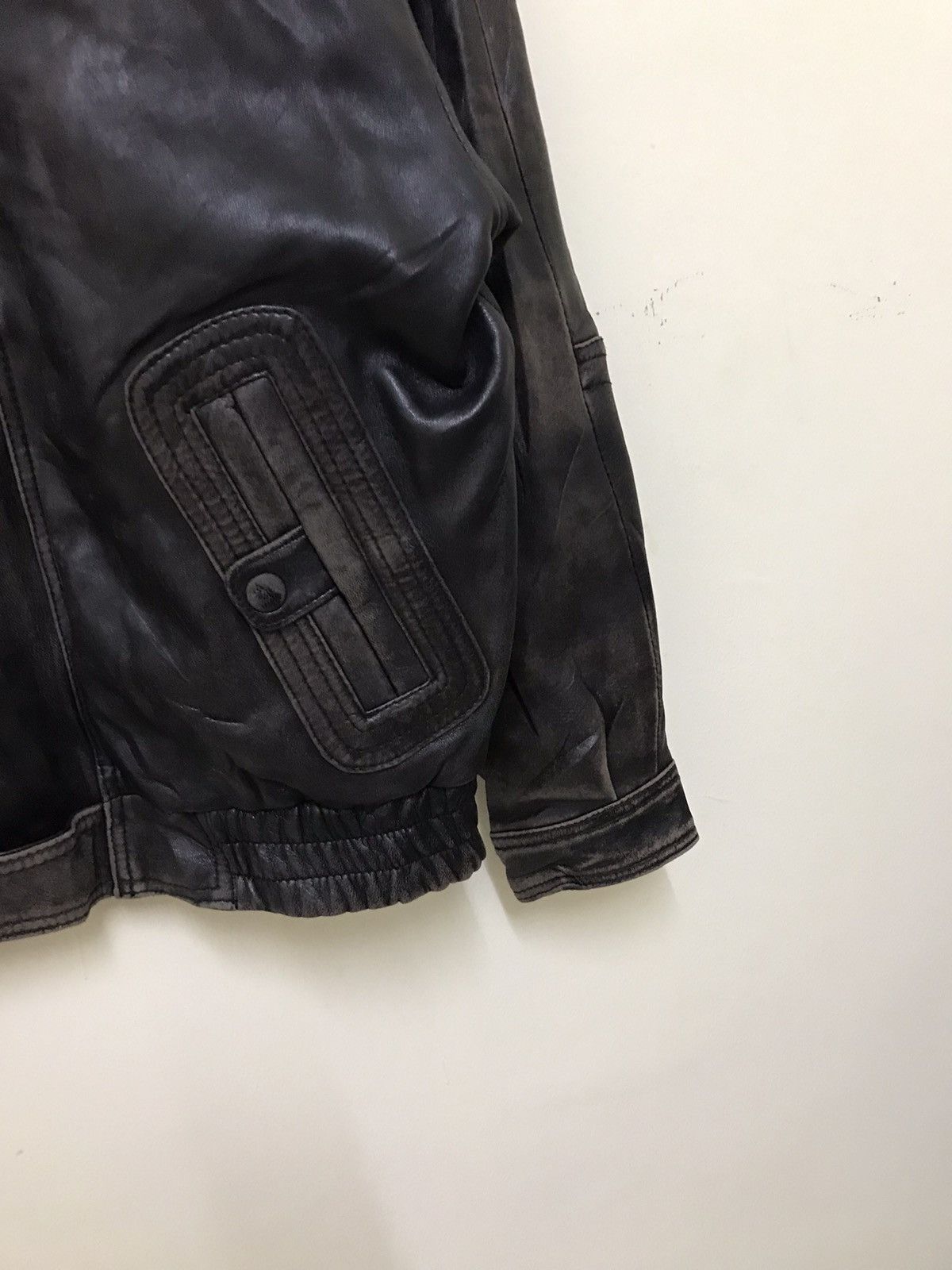 Japanese Brand × Vintage Vintage Japan ATSUKAWA Leather Jacket Size US M / EU 48-50 / 2 - 11 Thumbnail
