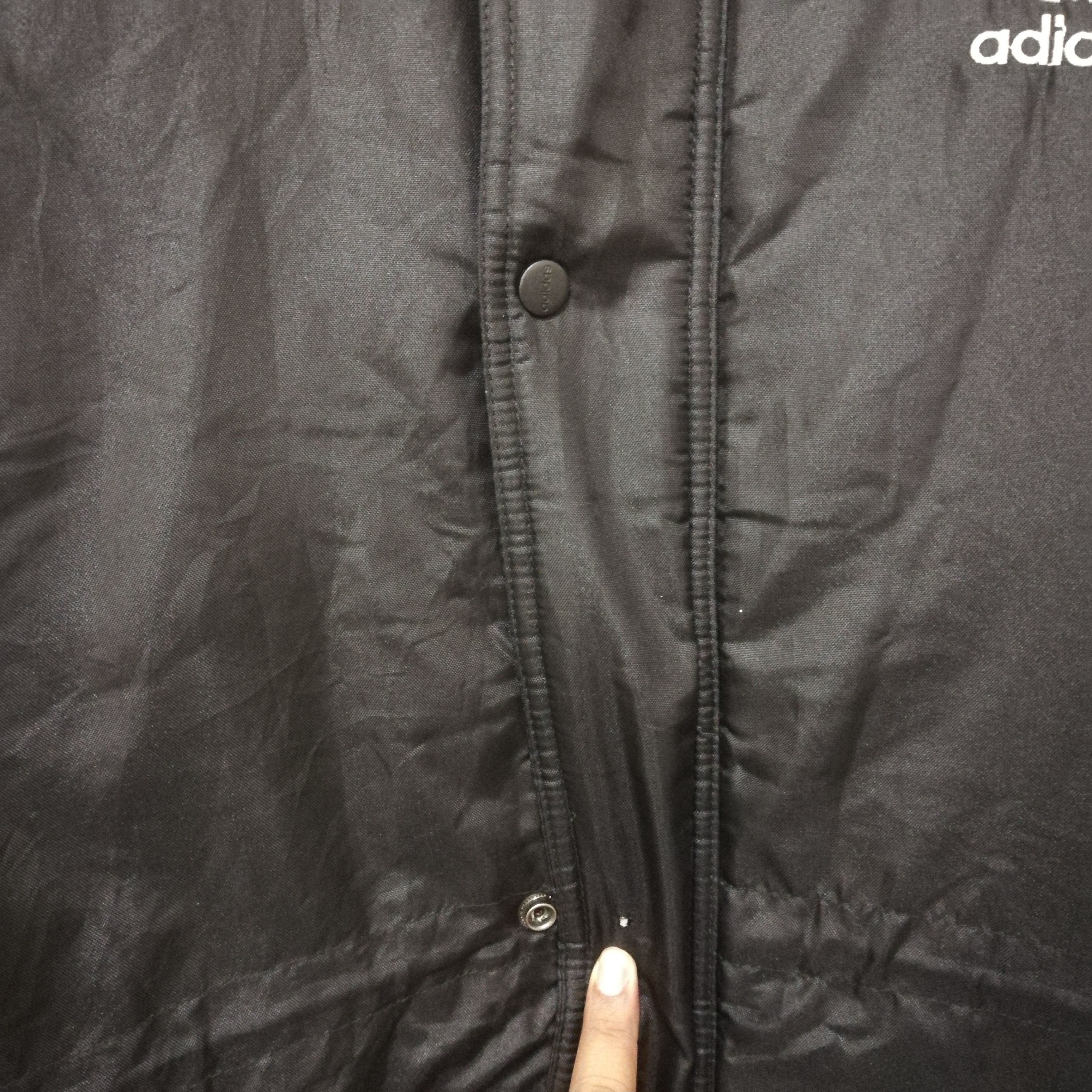 Adidas Vintage 90s ADIDAS Long Jacket Parka Size M Size US M / EU 48-50 / 2 - 10 Thumbnail