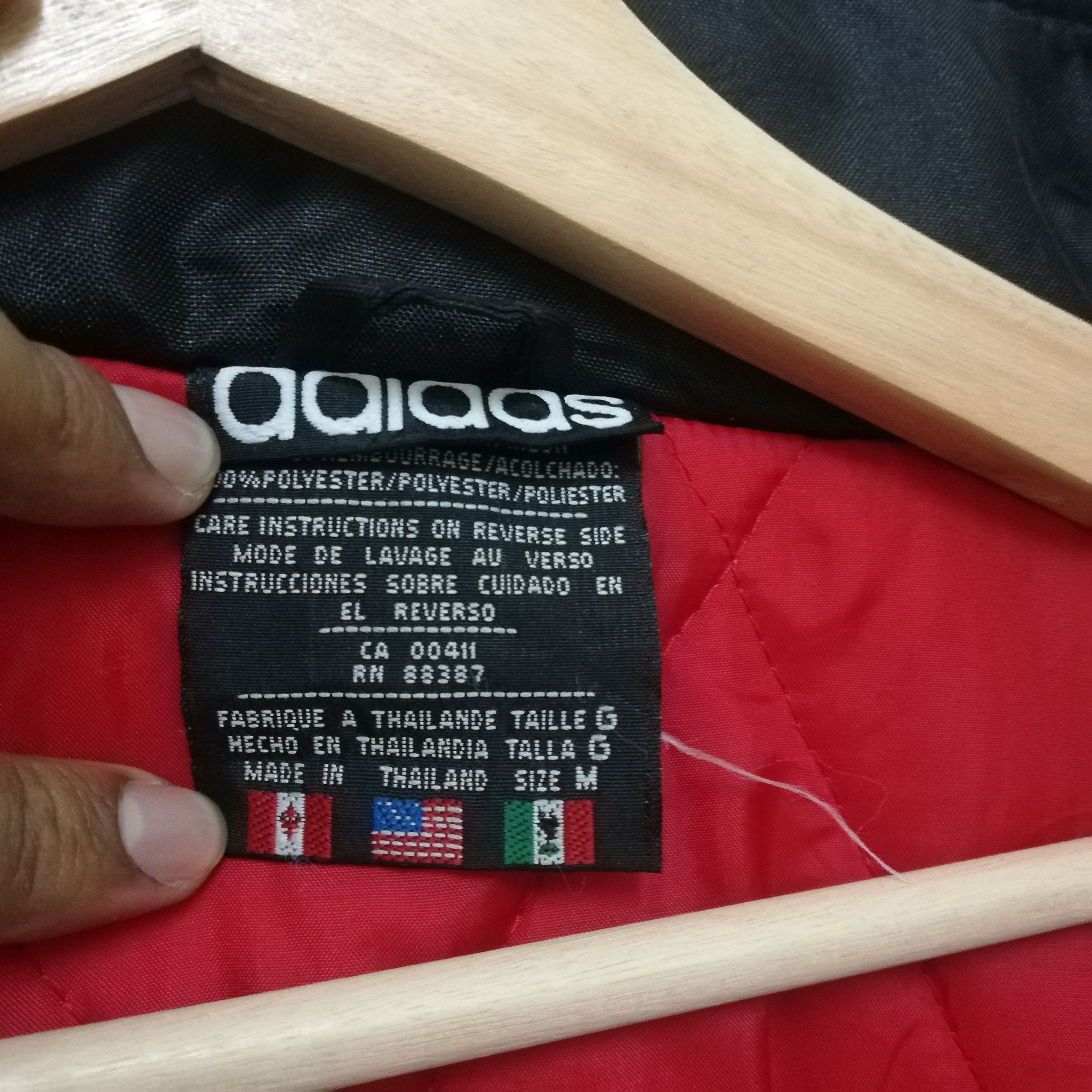 Adidas Vintage 90s ADIDAS Long Jacket Parka Size M Size US M / EU 48-50 / 2 - 9 Thumbnail