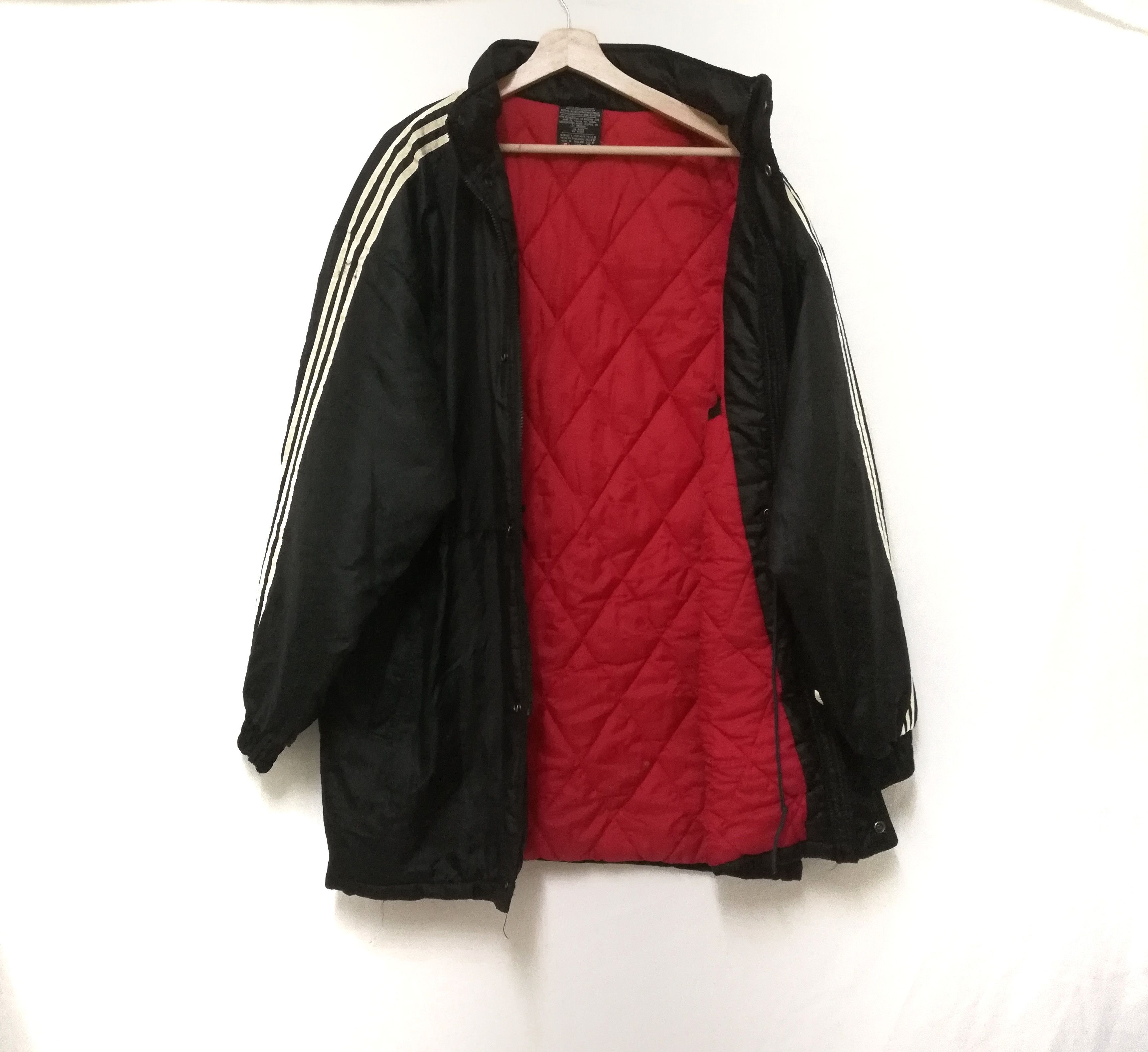 Adidas Vintage 90s ADIDAS Long Jacket Parka Size M Size US M / EU 48-50 / 2 - 6 Thumbnail